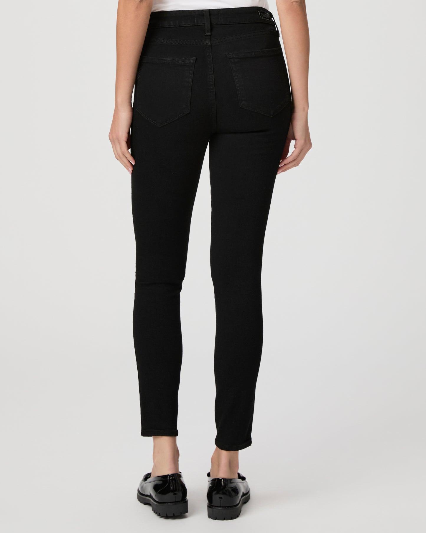 Hoxton Ankle Skinny Jean - Black Shadow 23