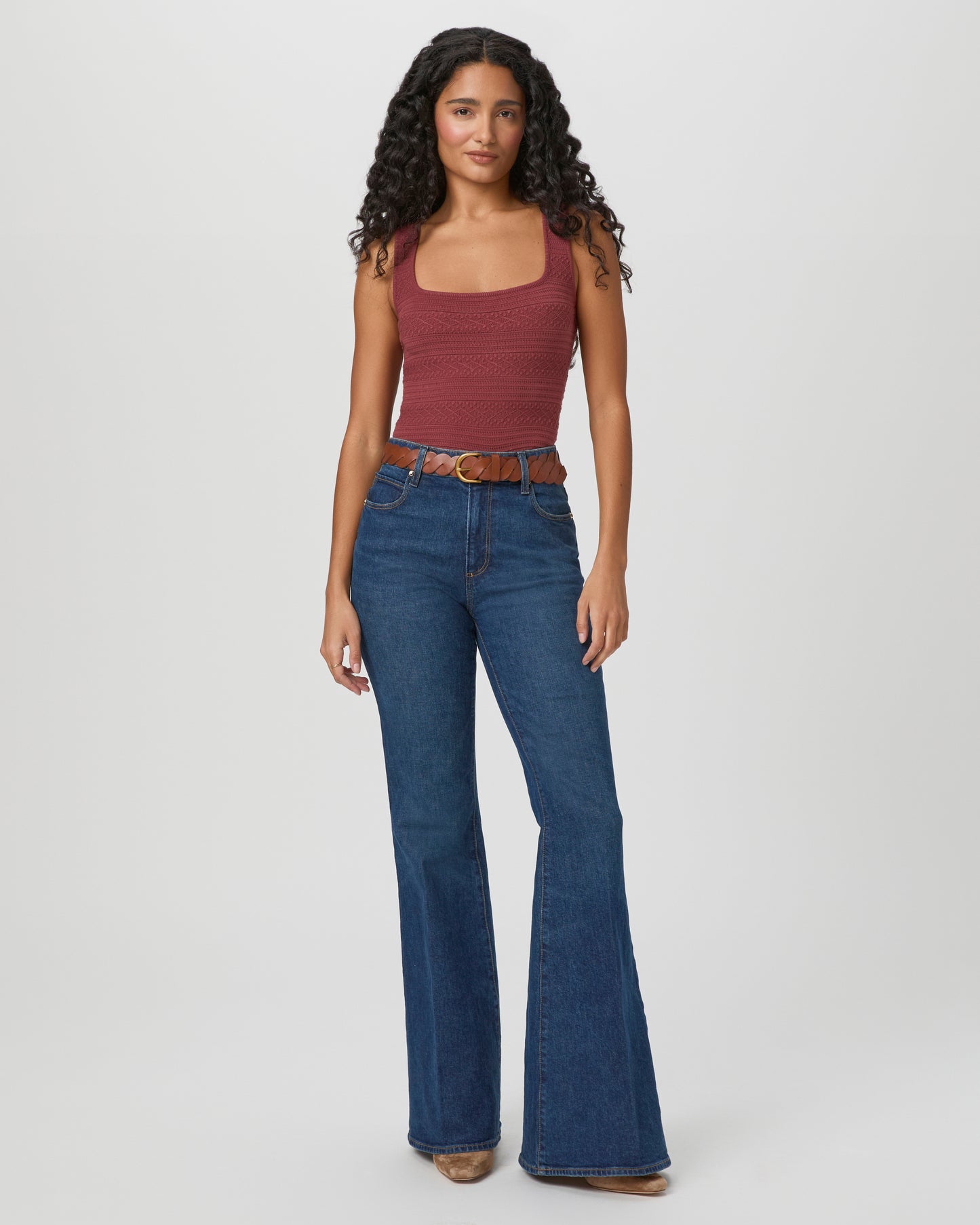 Iman Sweater Tank - Apple Butter XXS
