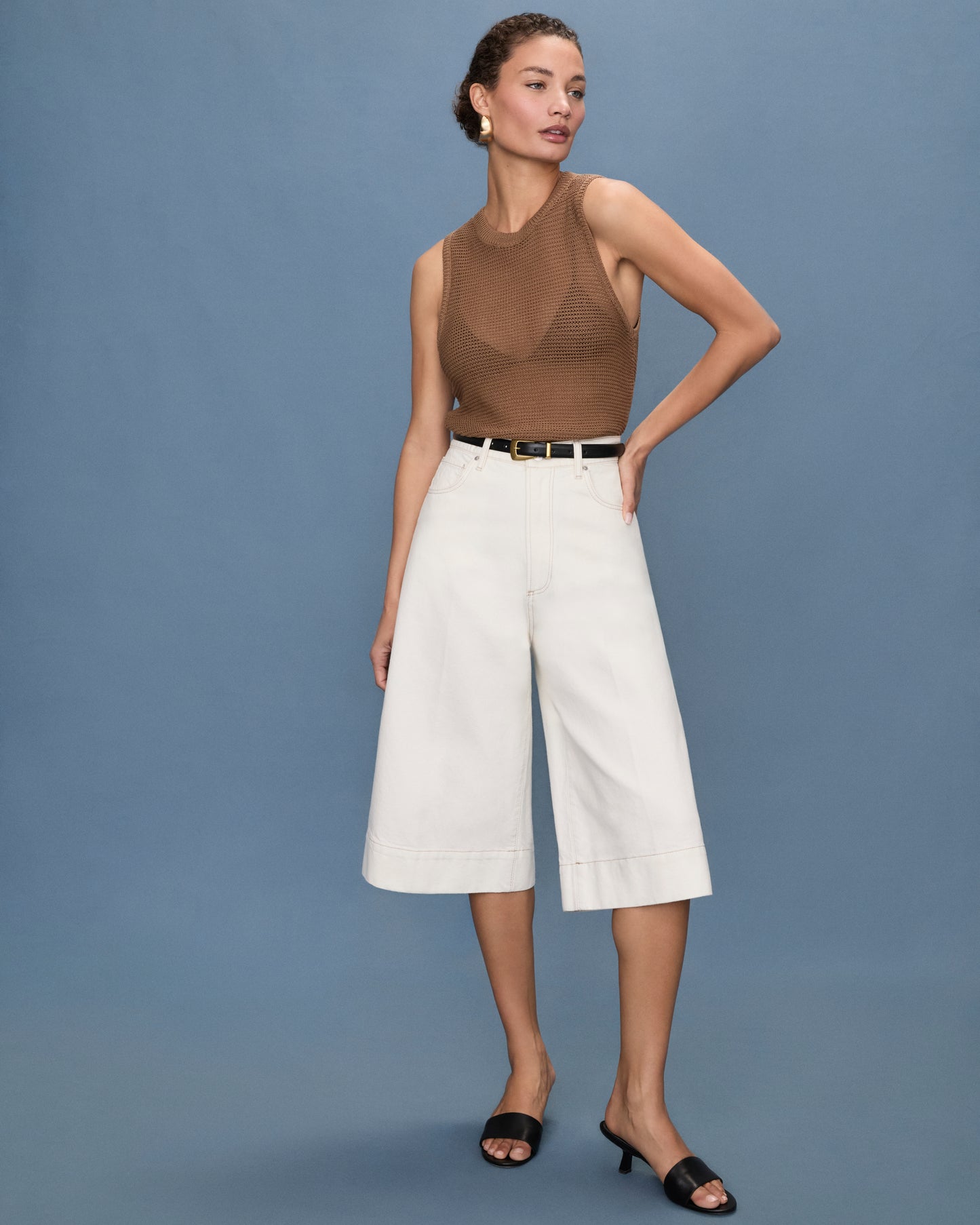 Darby Belt - Black Leather