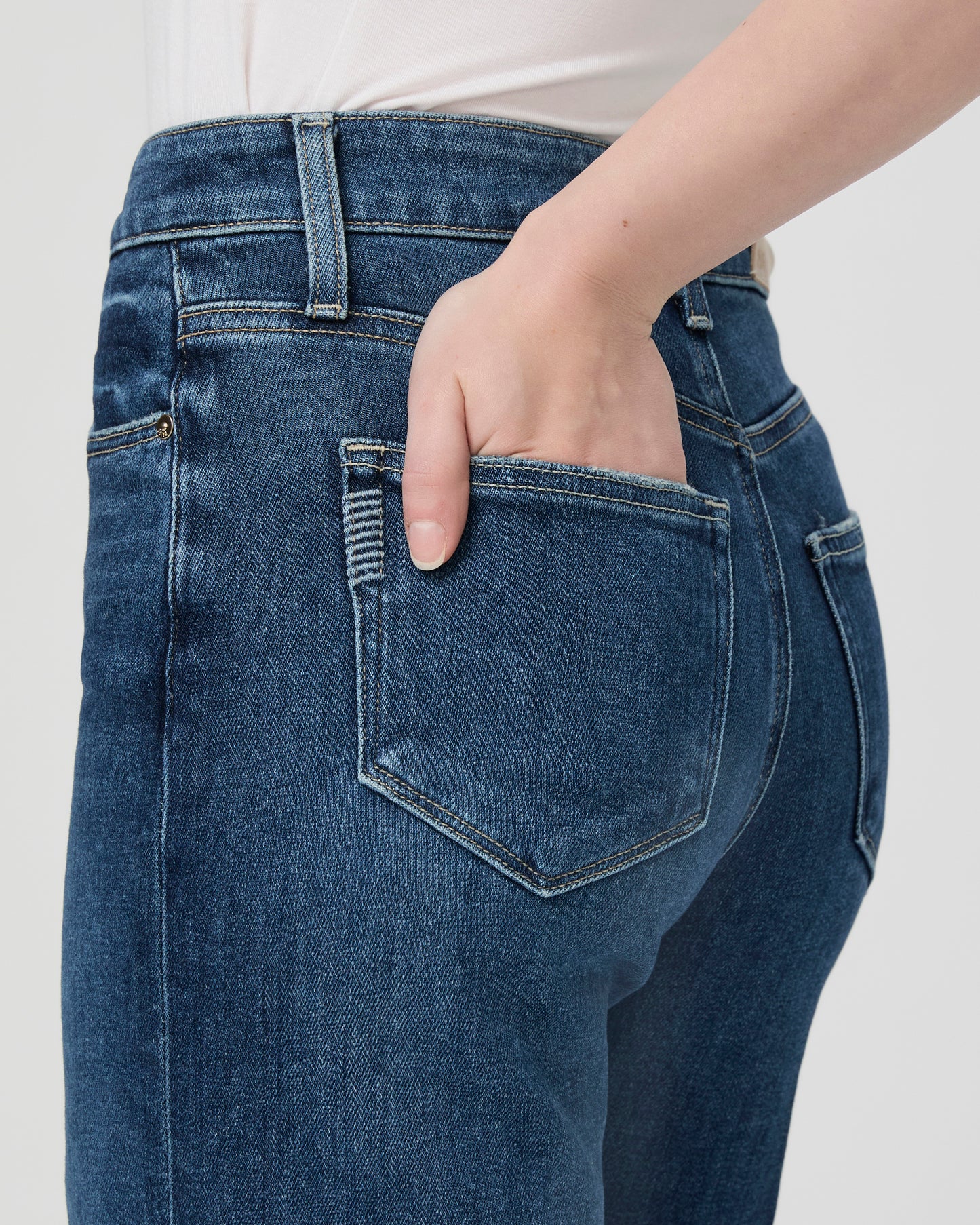 Anessa 29 Inch Petite Wide Leg Jean - Arpeggio 23