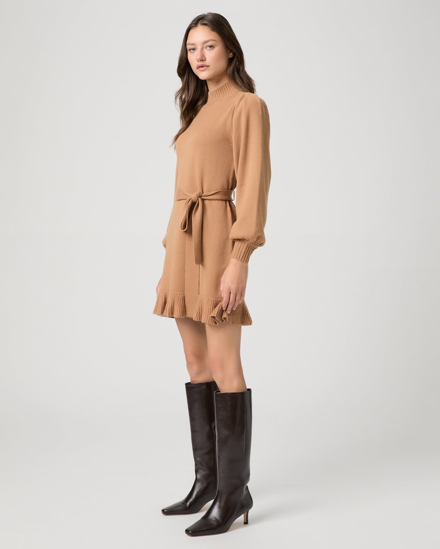 Julita Dress - Camel XXS