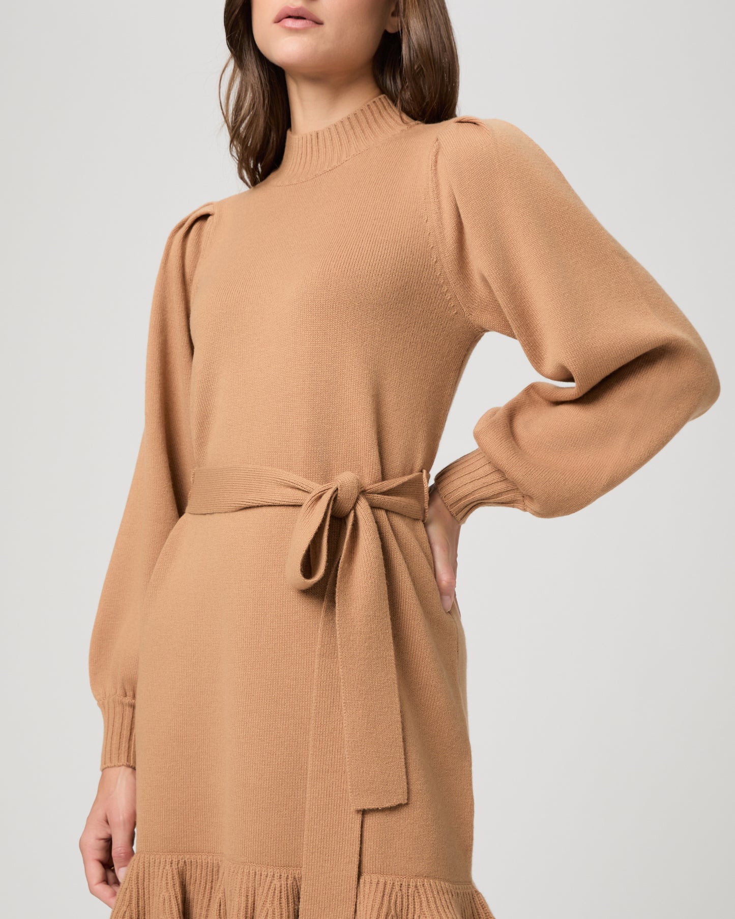 Julita Dress - Camel XXS