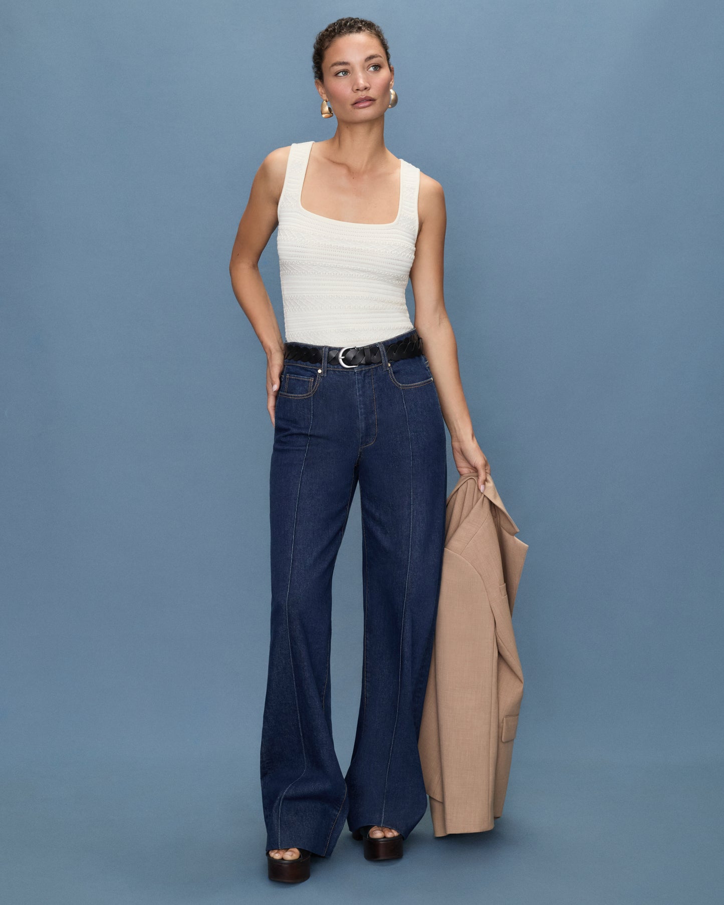 Sasha Wide Leg Jean - Anais