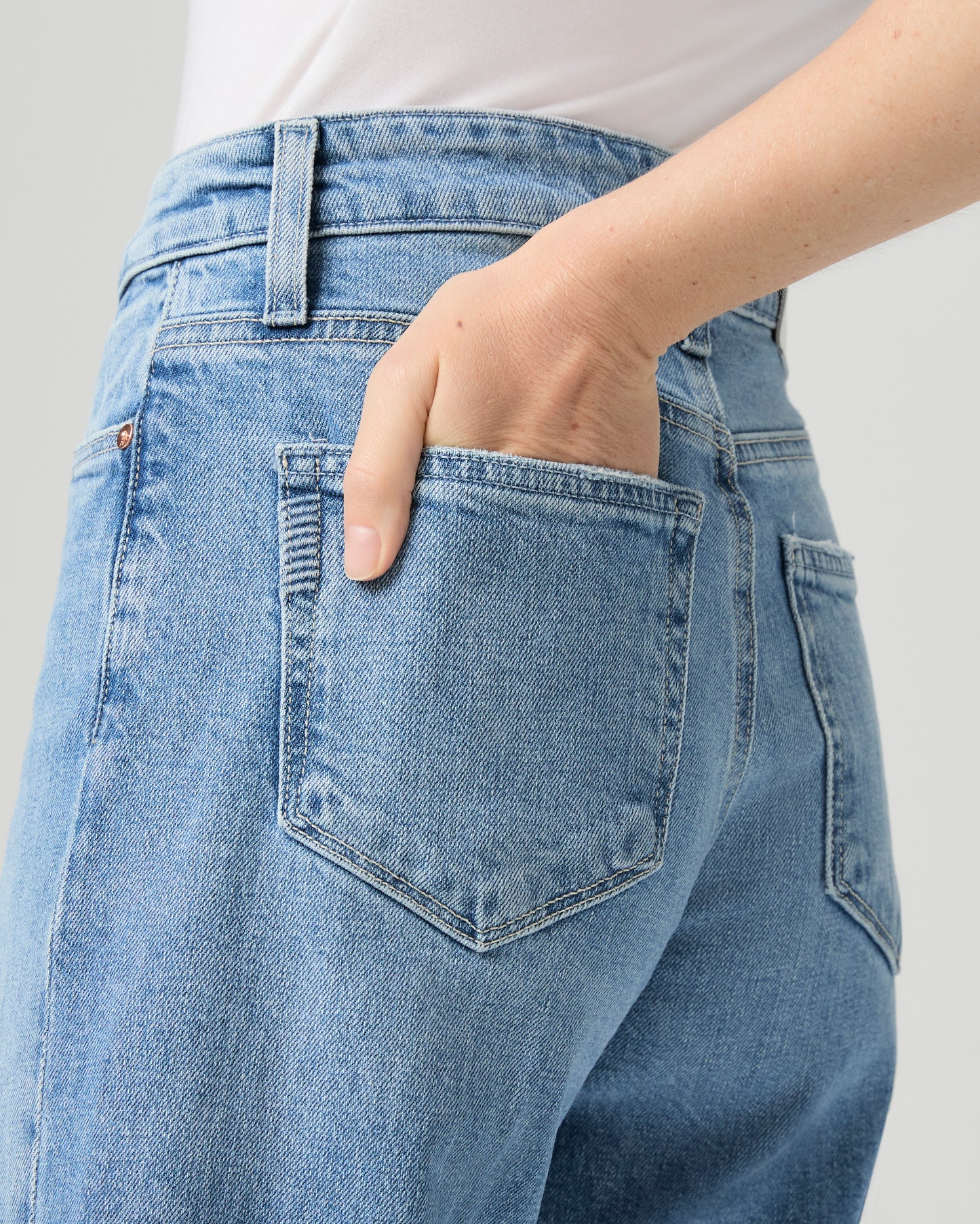 Anessa 31 Inch Wide Leg Jean - Ferrera 23