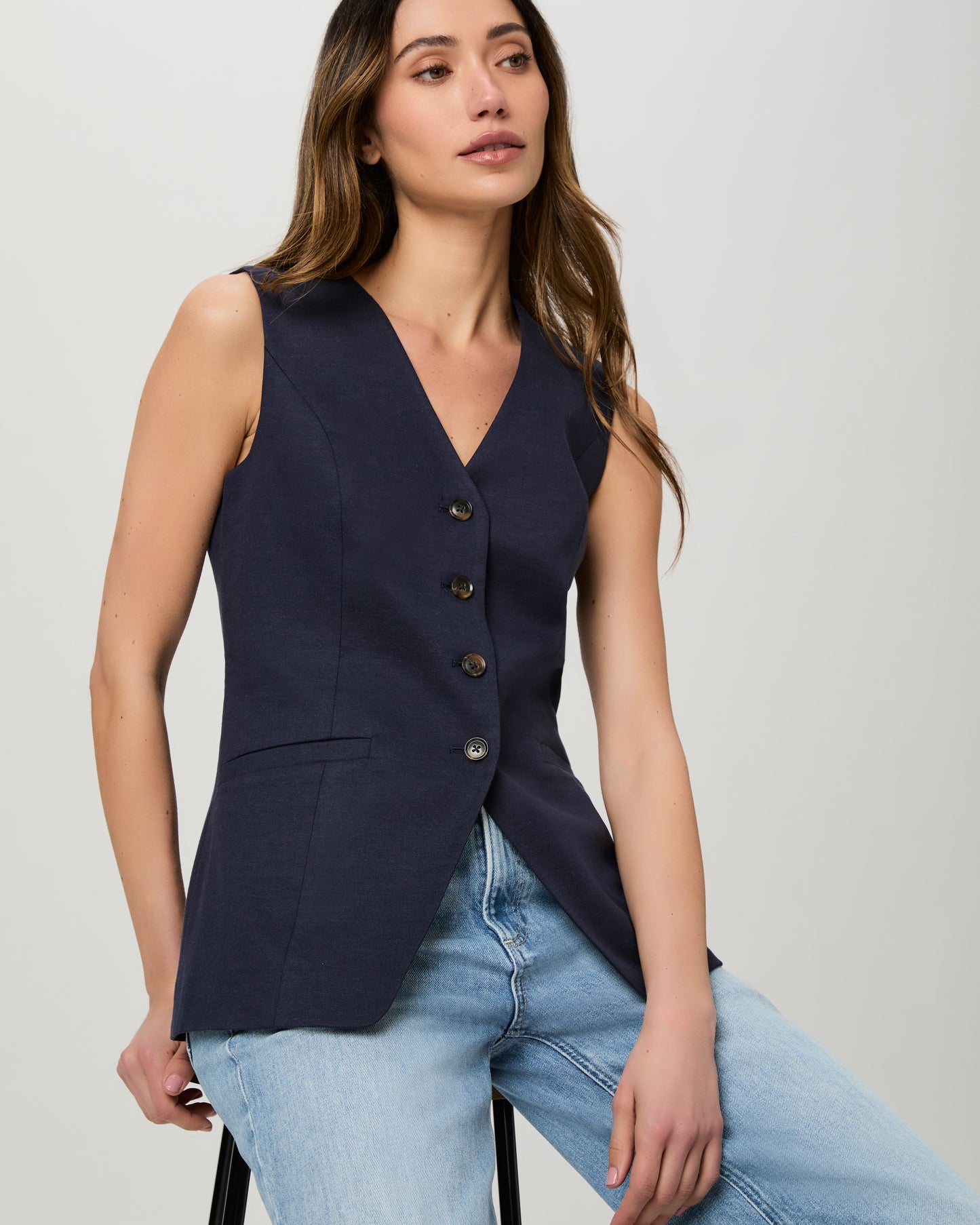 Campanelli Vest - Dark Ink Blue
