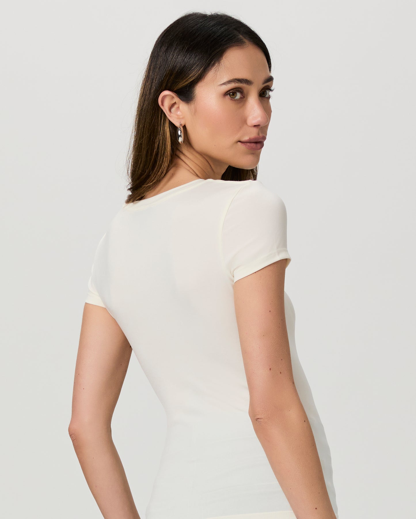 Eisa Tee - White/Ivory XXS