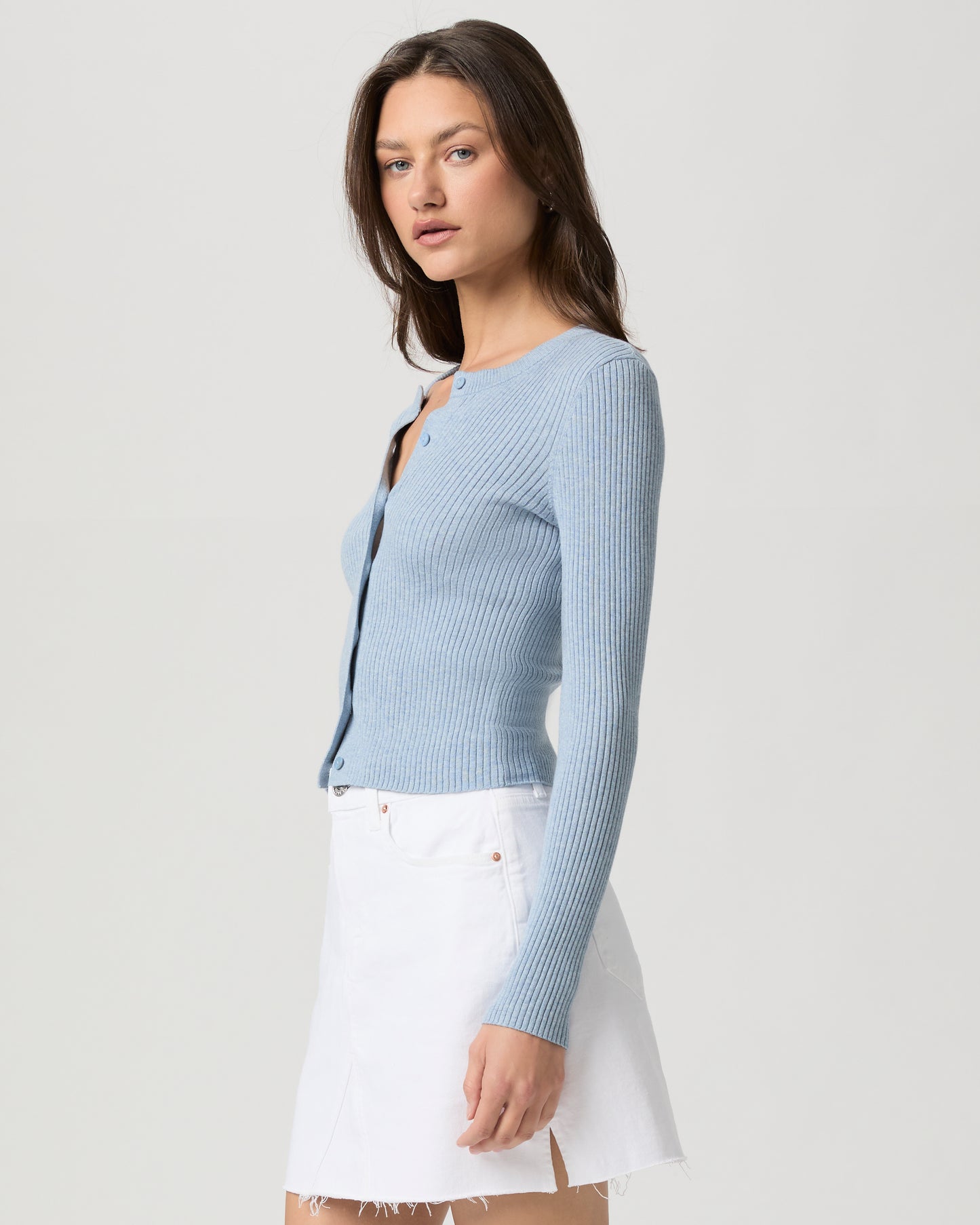 Acqua Cardigan - Slate Blue XXS