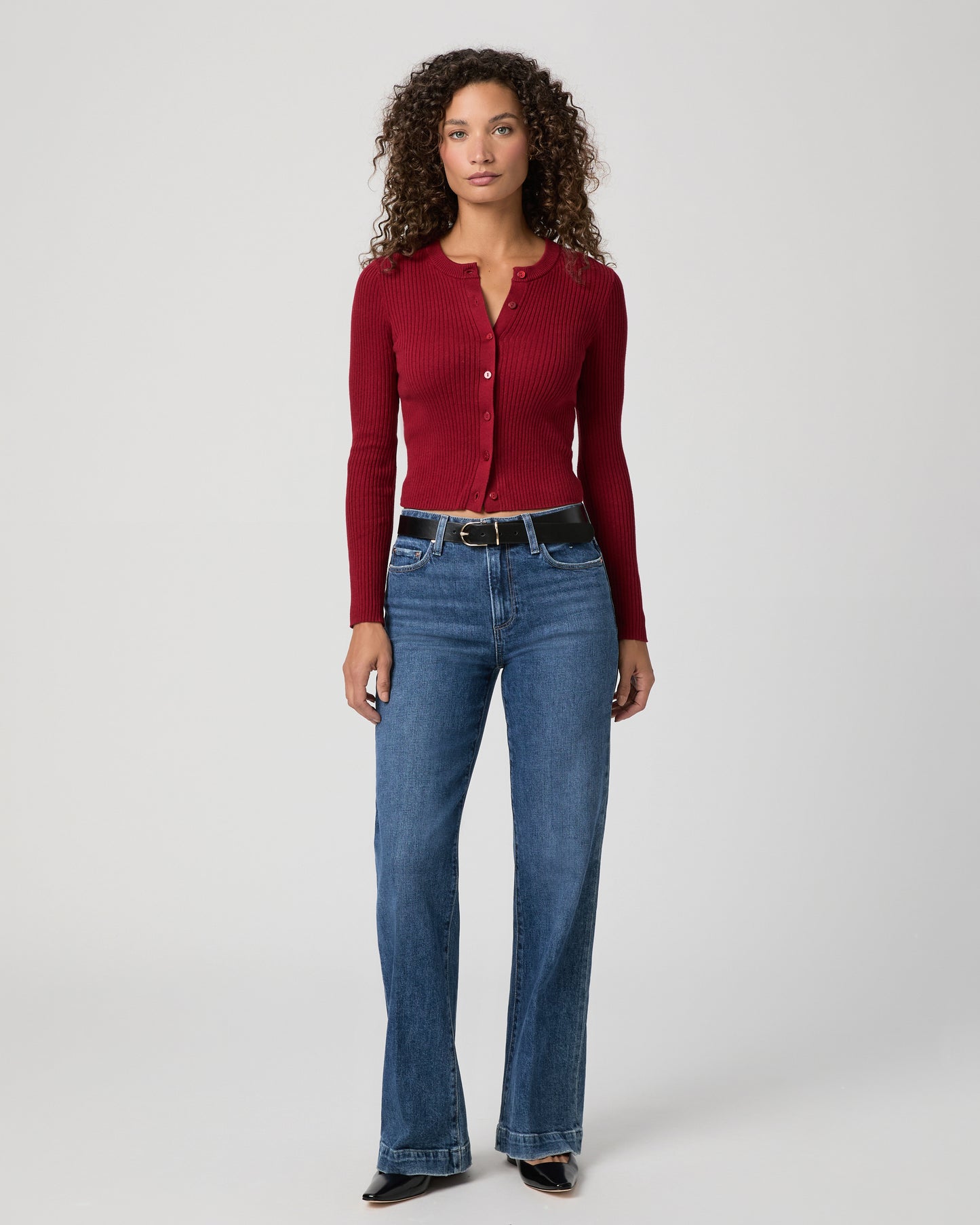 Acqua Cardigan - Cranberry XXS