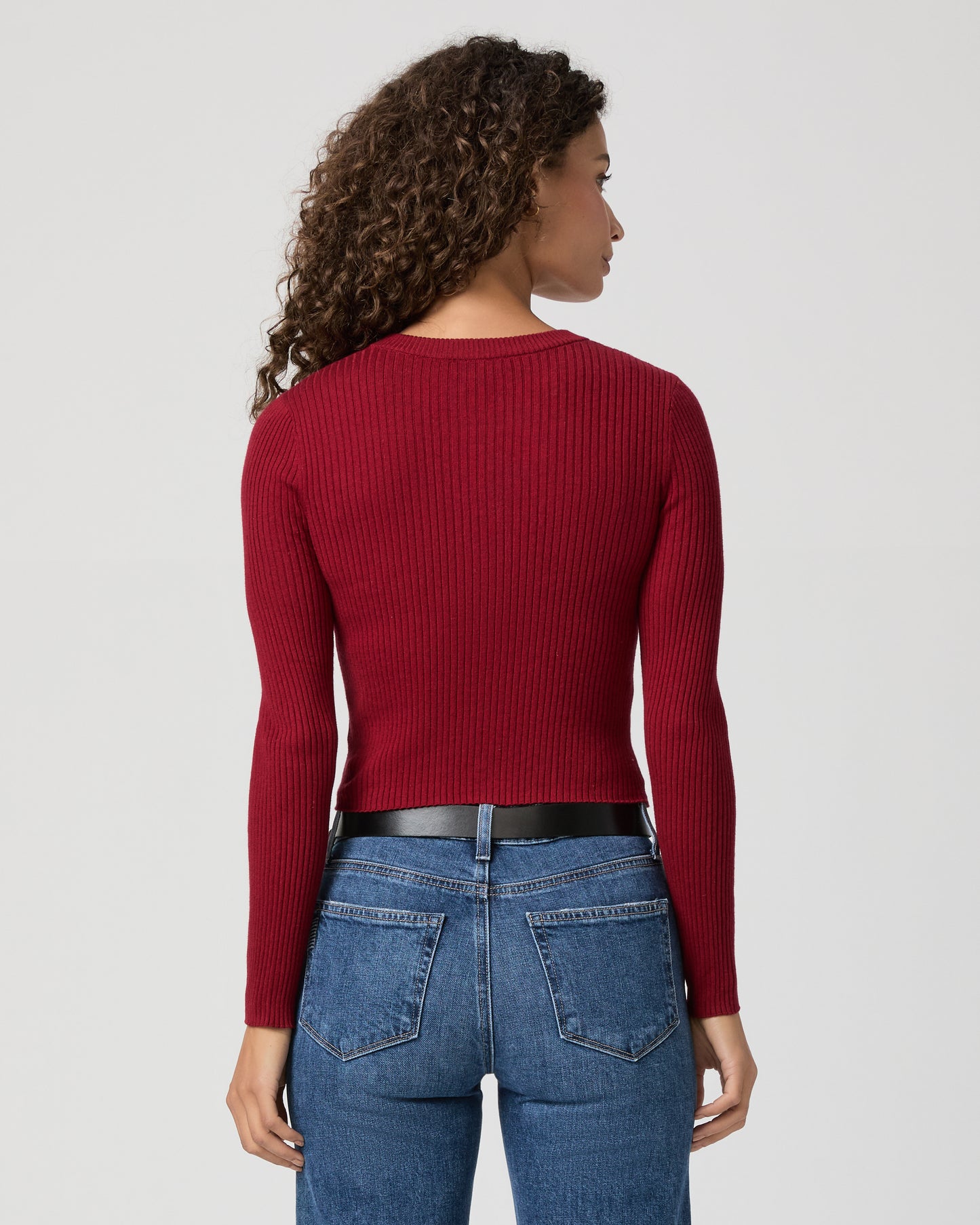 Acqua Cardigan - Cranberry XXS