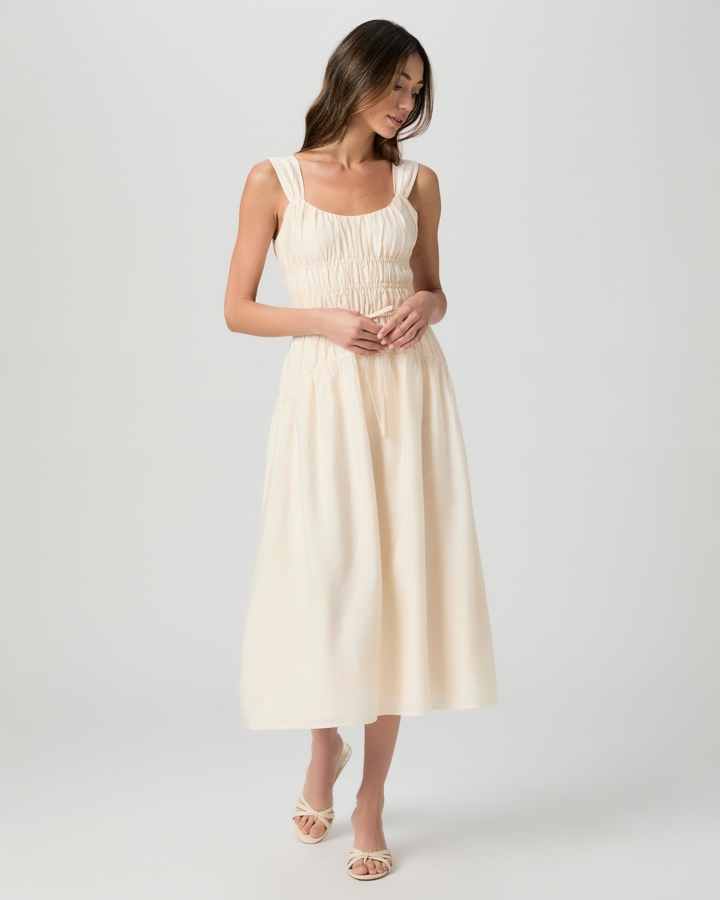 Arpeggio Dress - Oyster White 00