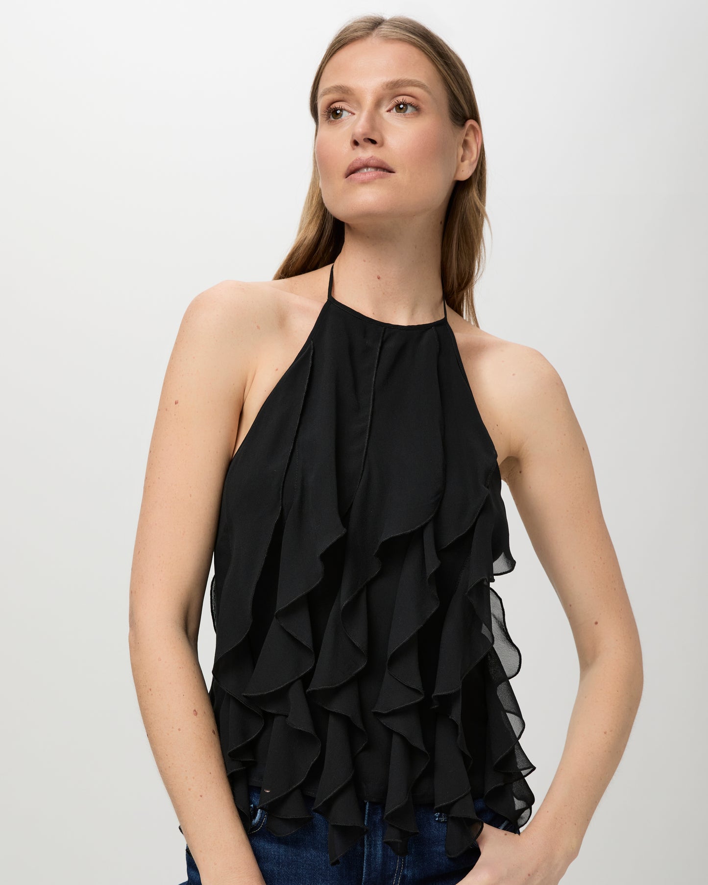 Ciao Top - Black Silk XXS