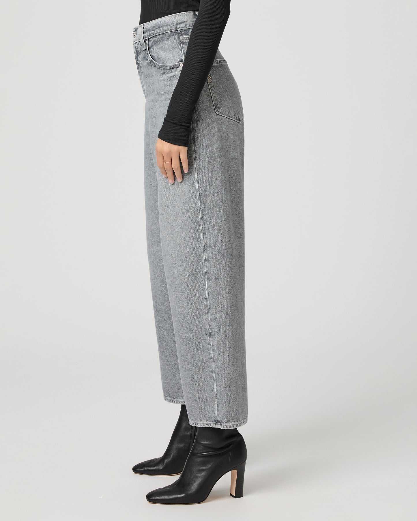 Cameron Ankle Straight Jean - Grey Isles 23
