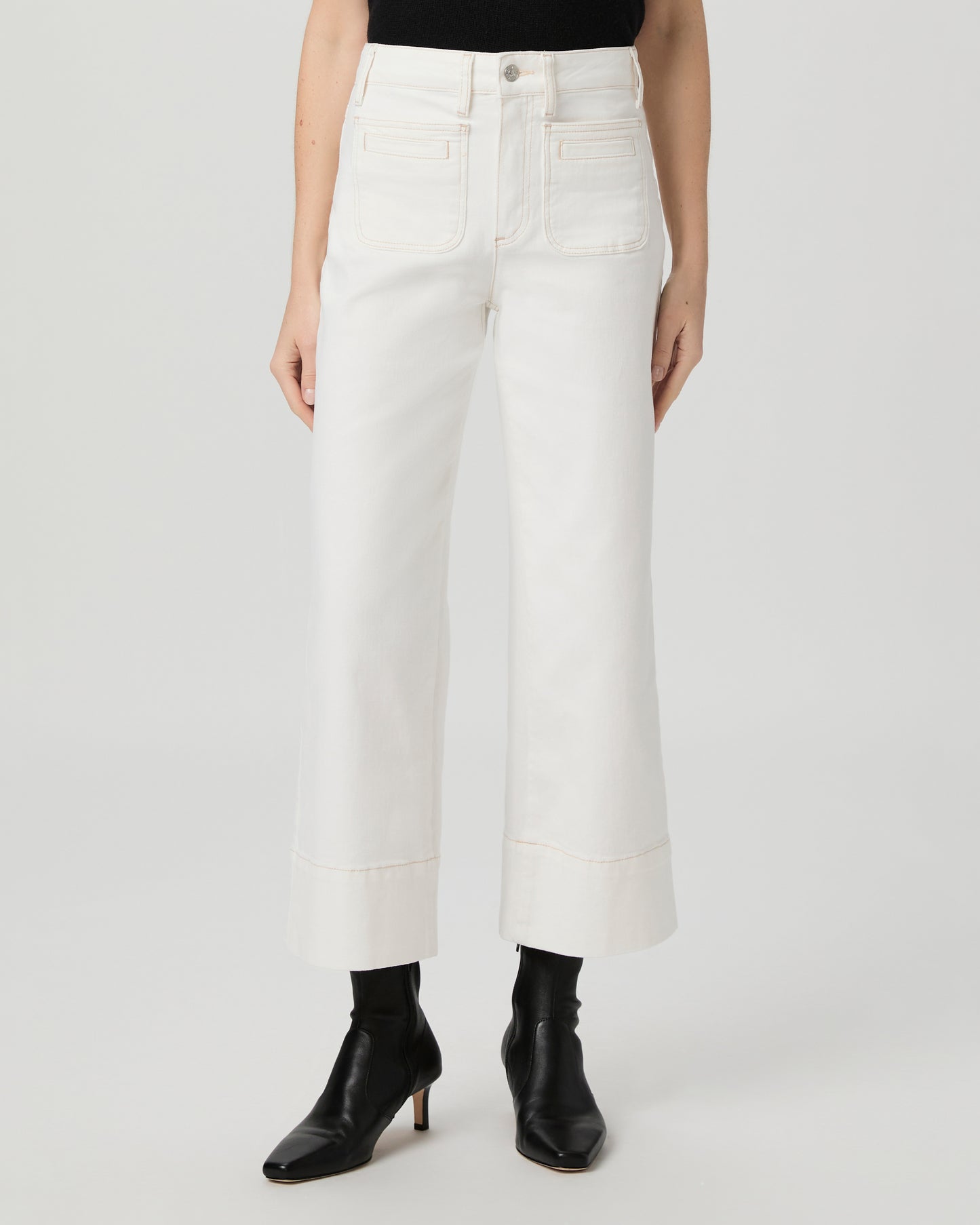 Anessa Wide Leg Jean - Toasted Ecru 23