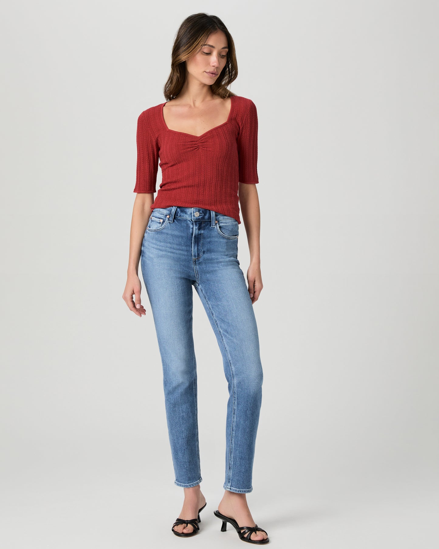 Merril Top - Carmine Red XXS