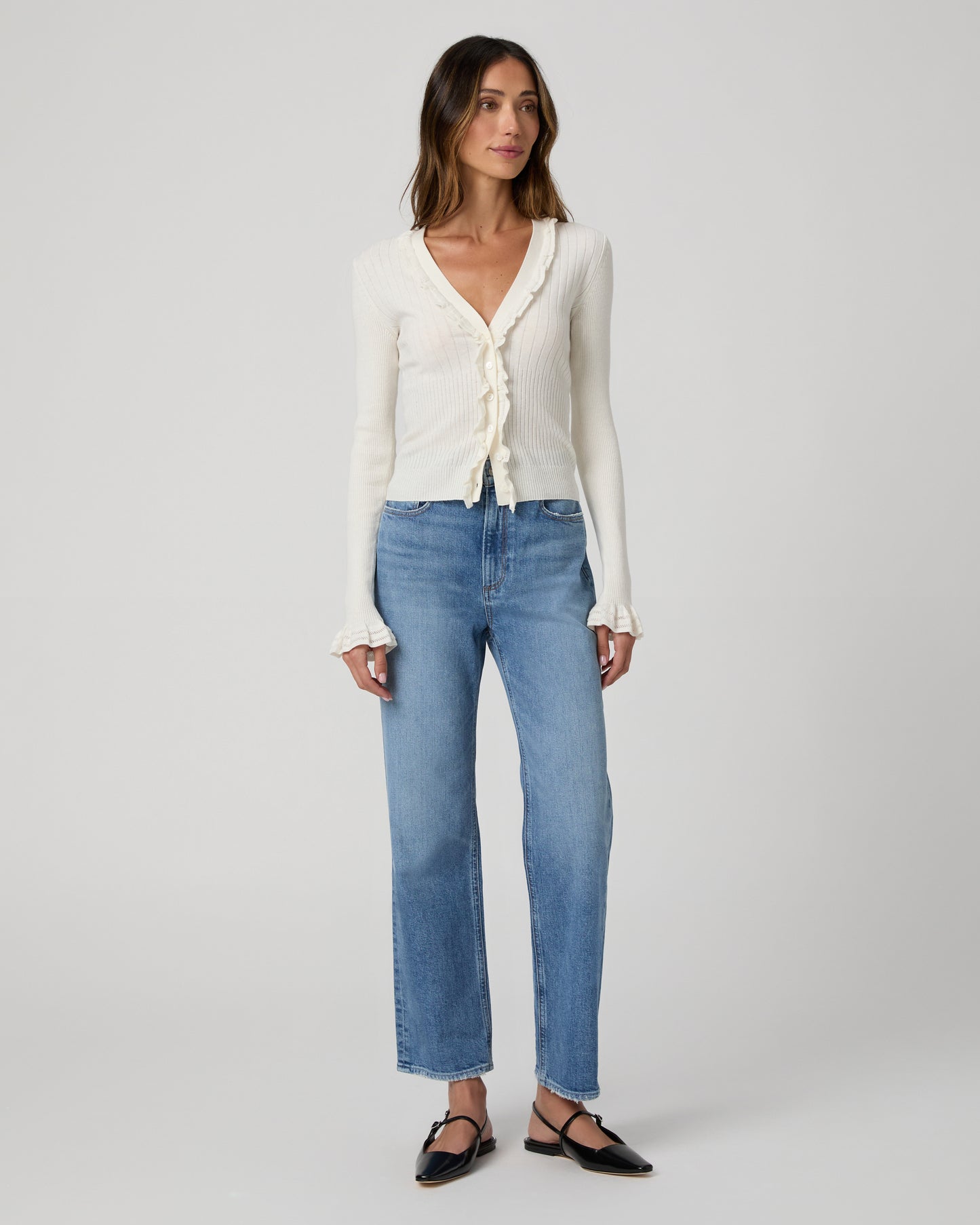 Demetra Cardigan - Antique White XXS