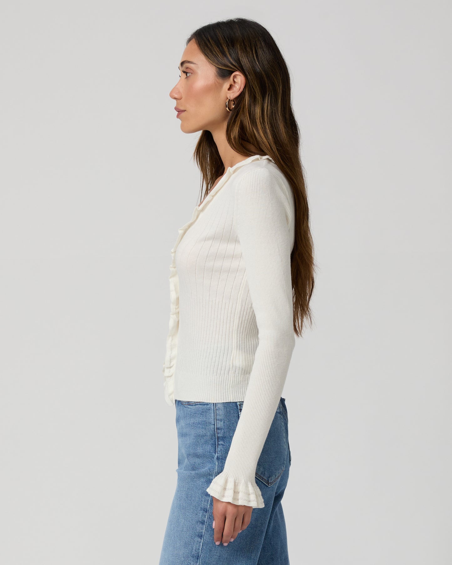 Demetra Cardigan - Antique White XXS