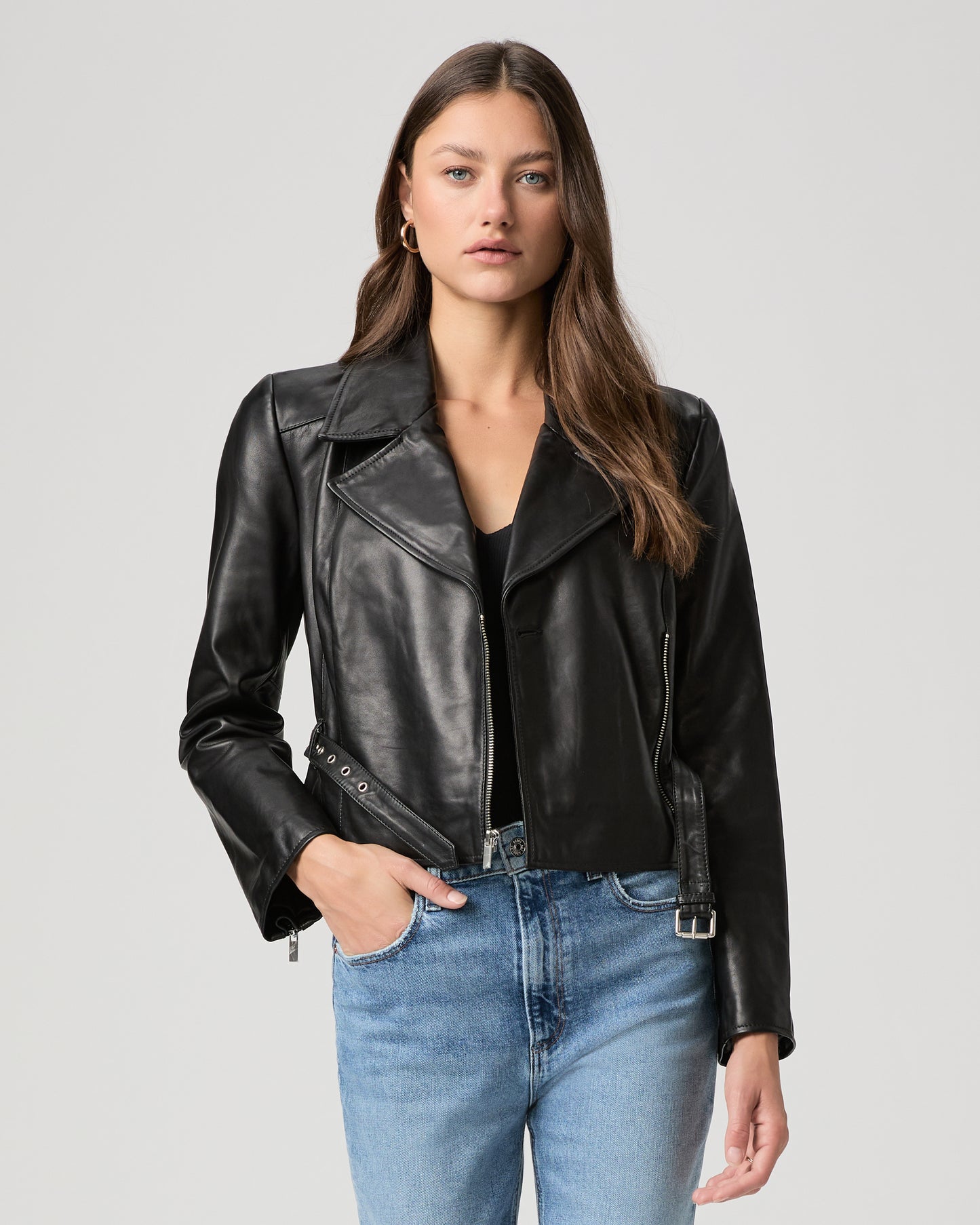 Foxe Jacket - Black Leather XS