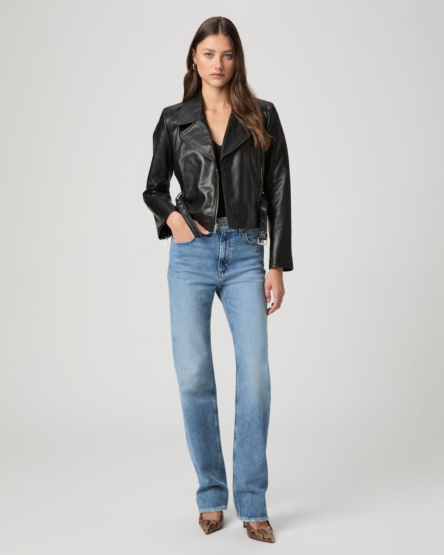 Foxe Jacket - Black Leather XS