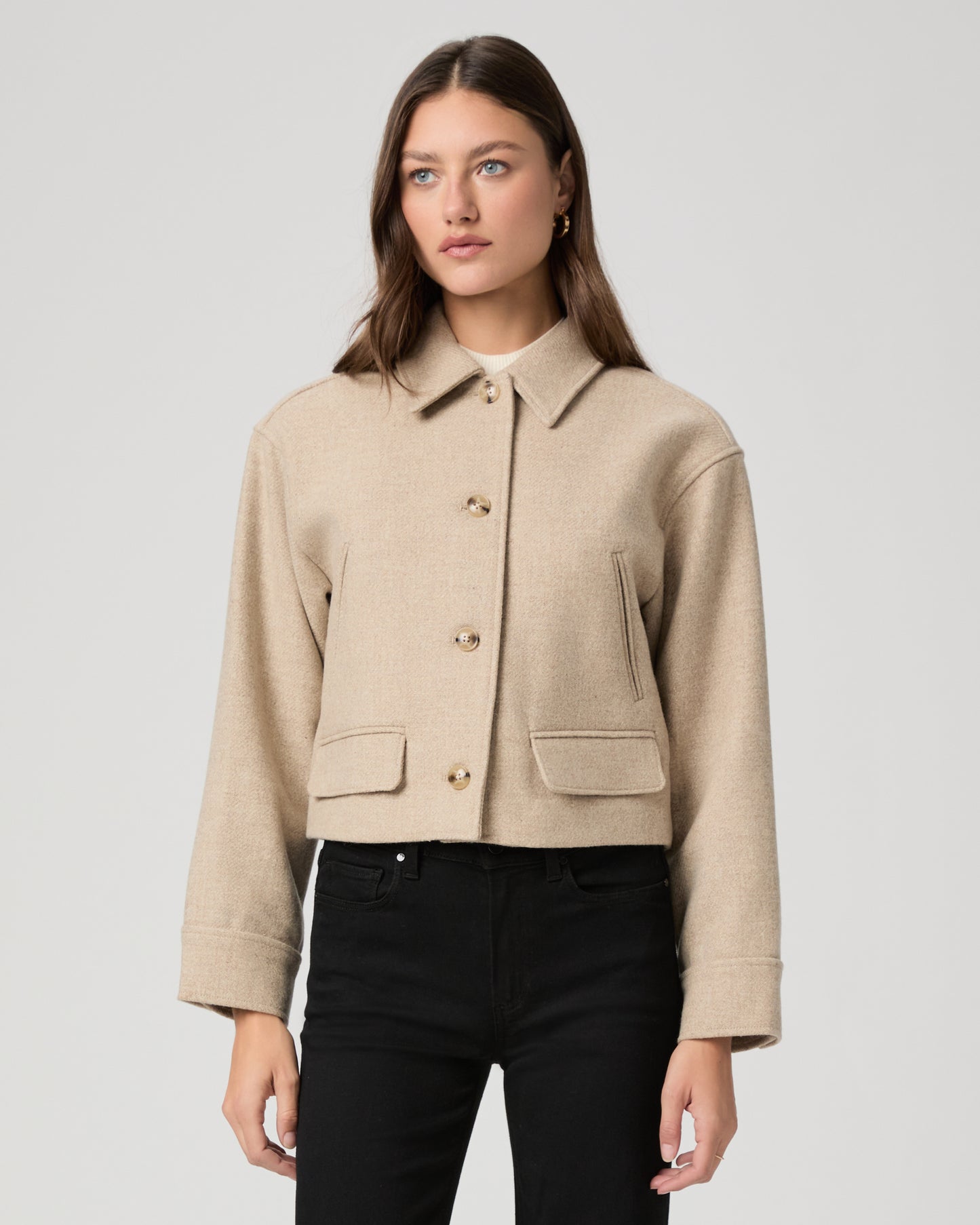 Alfie Jacket - Taupe Multi XXS