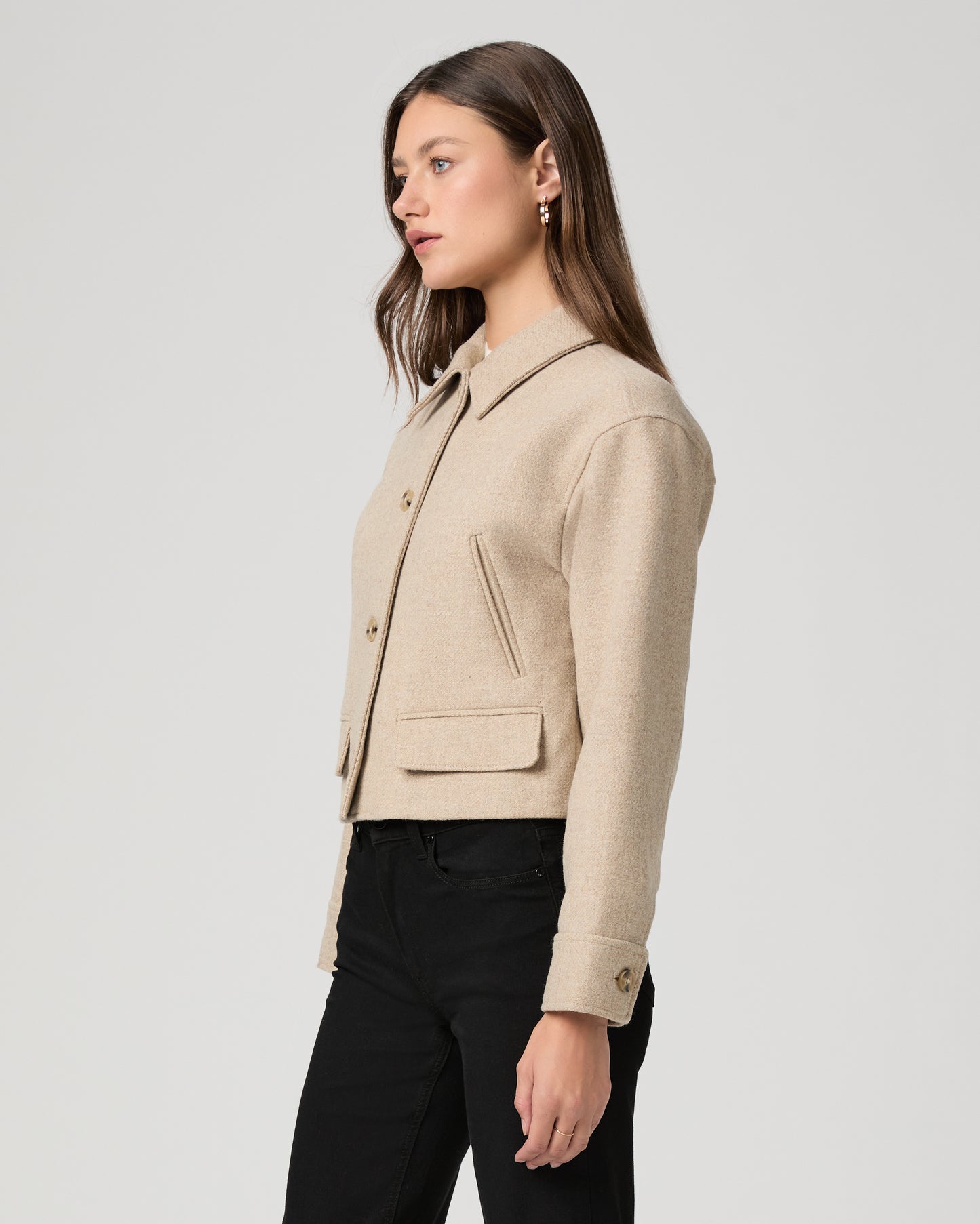 Alfie Jacket - Taupe Multi XXS