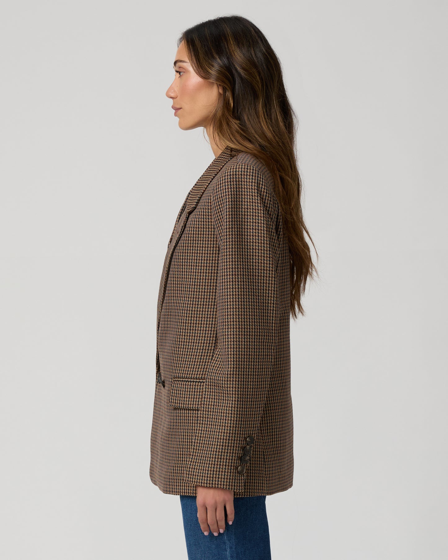 Quentin Blazer - Brown Multi XXS