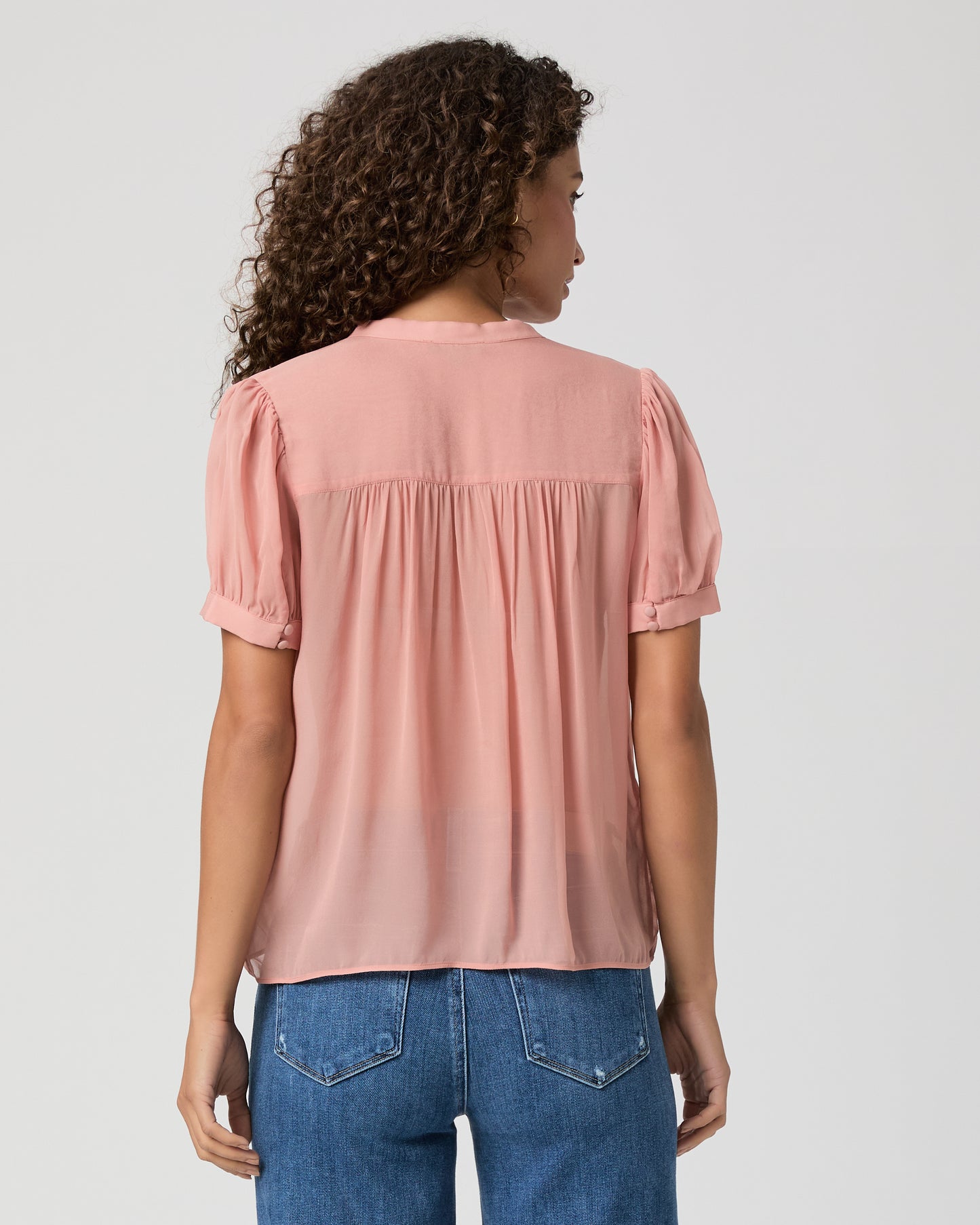 Marsala Blouse - Pink XXS