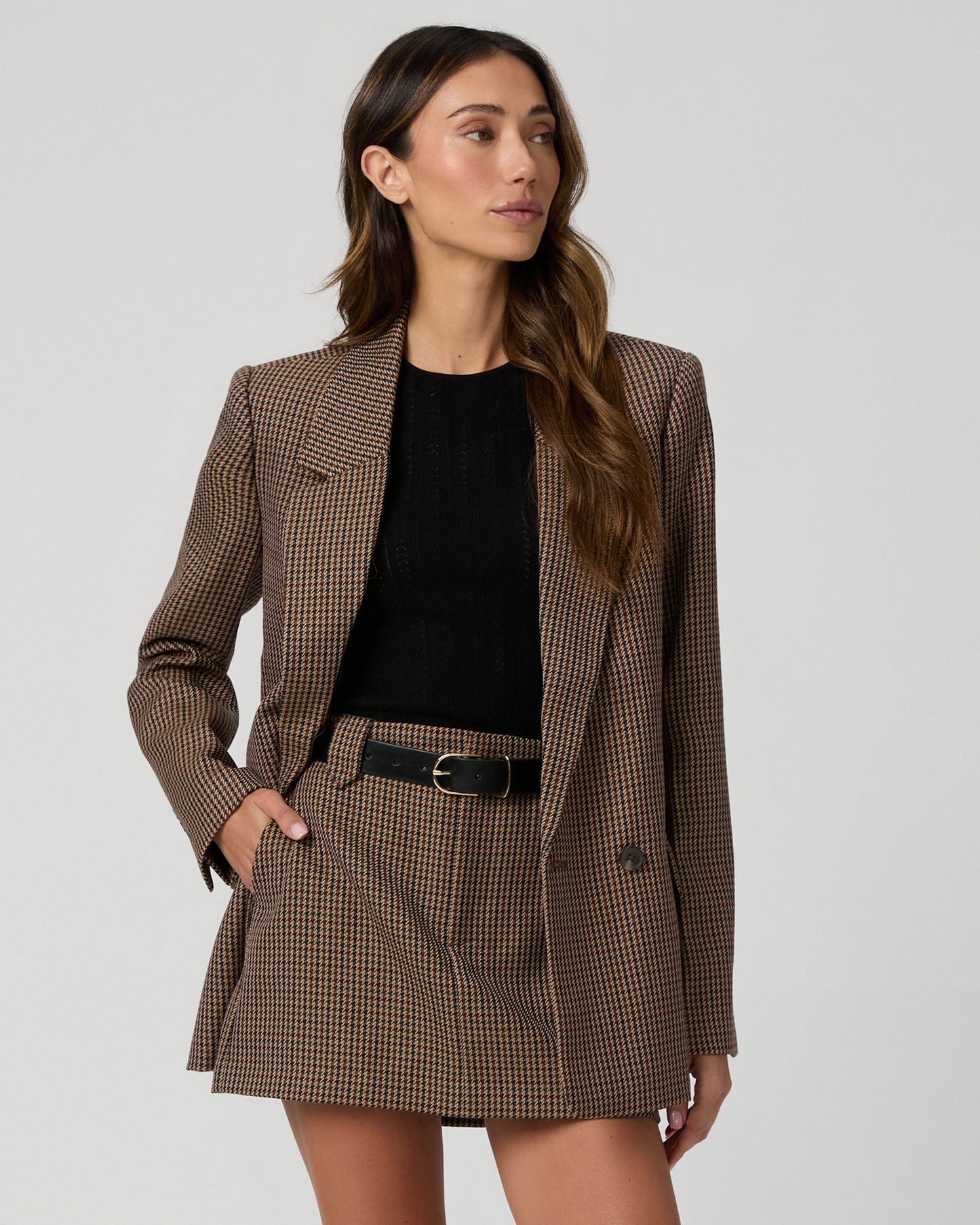 Bobbi Skirt - Brown Multi