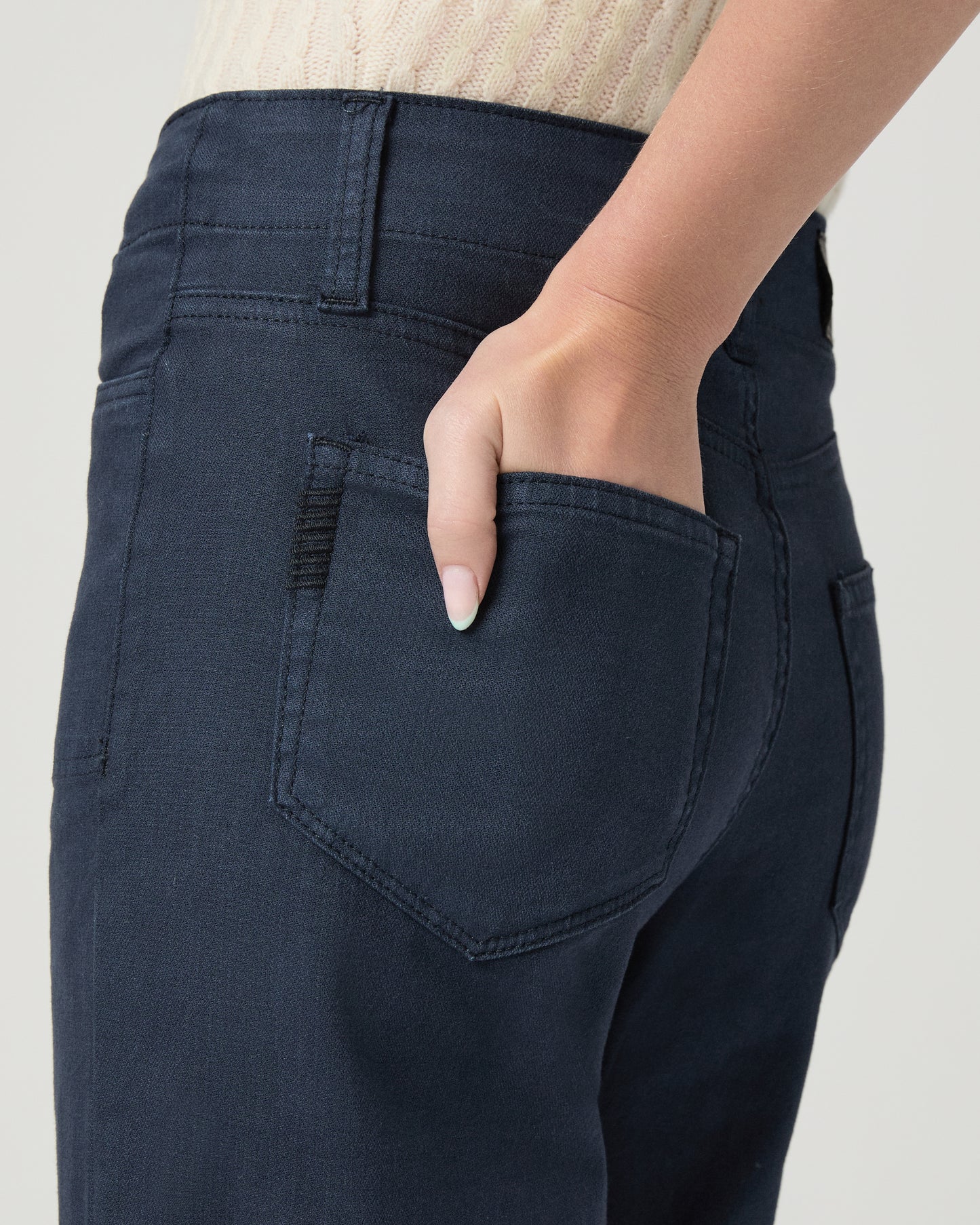Ari Wide Leg - Vintage Navy Seascape 23