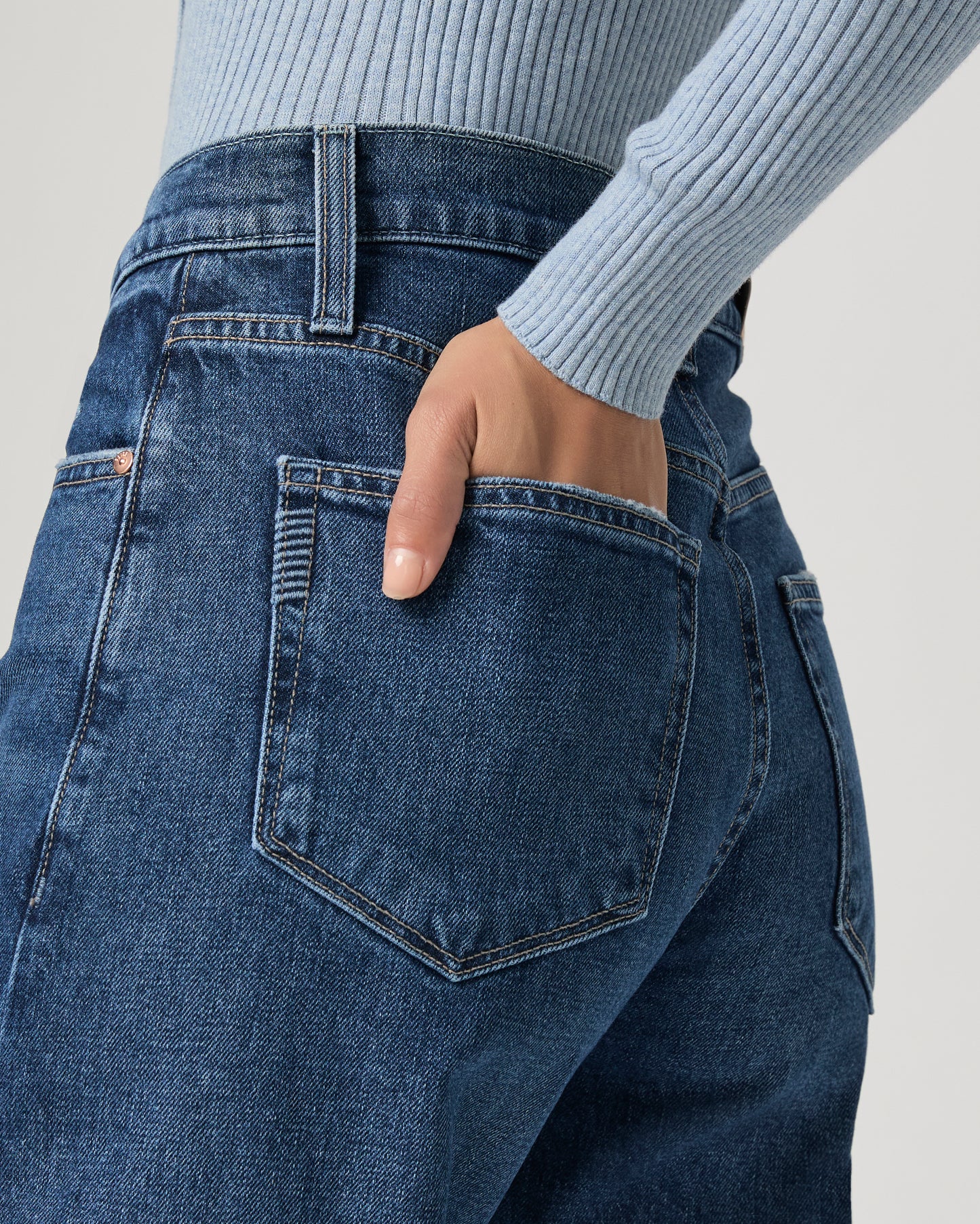 Arellia Ankle Barrel Leg Jean - Sound Check 23