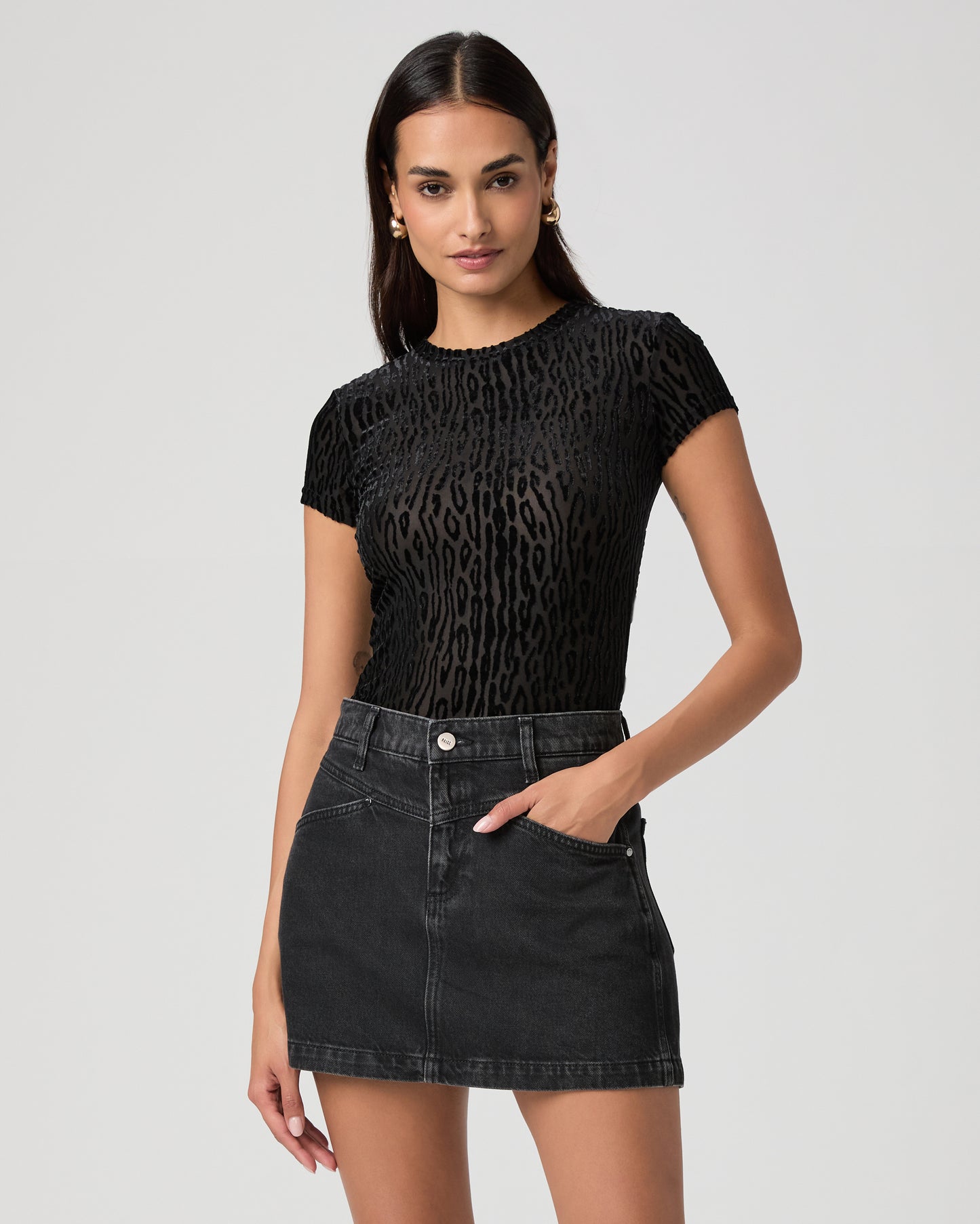 Ryder Skirt - Coal Black 23