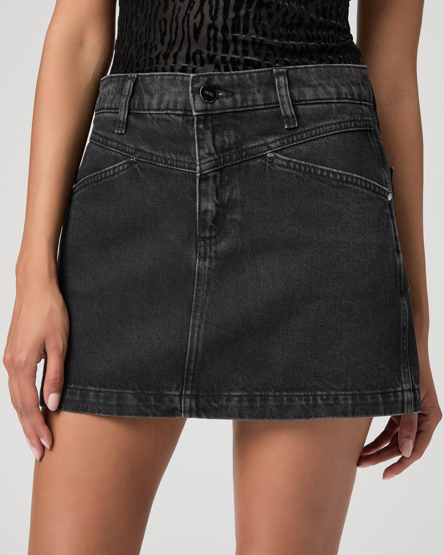 Ryder Skirt - Coal Black 23