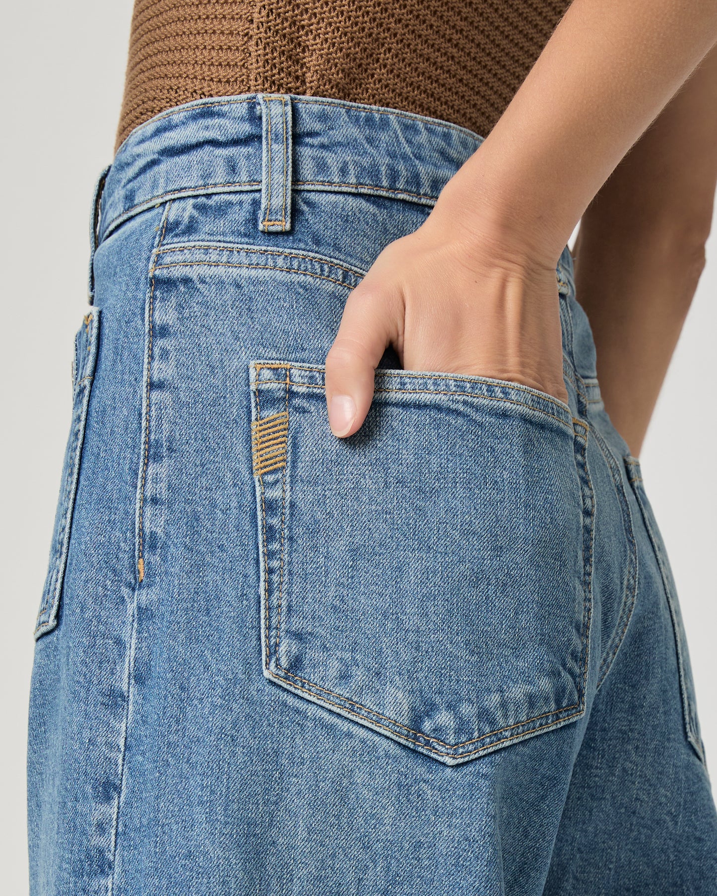 Lola Wide Leg Jean - Solitude 23