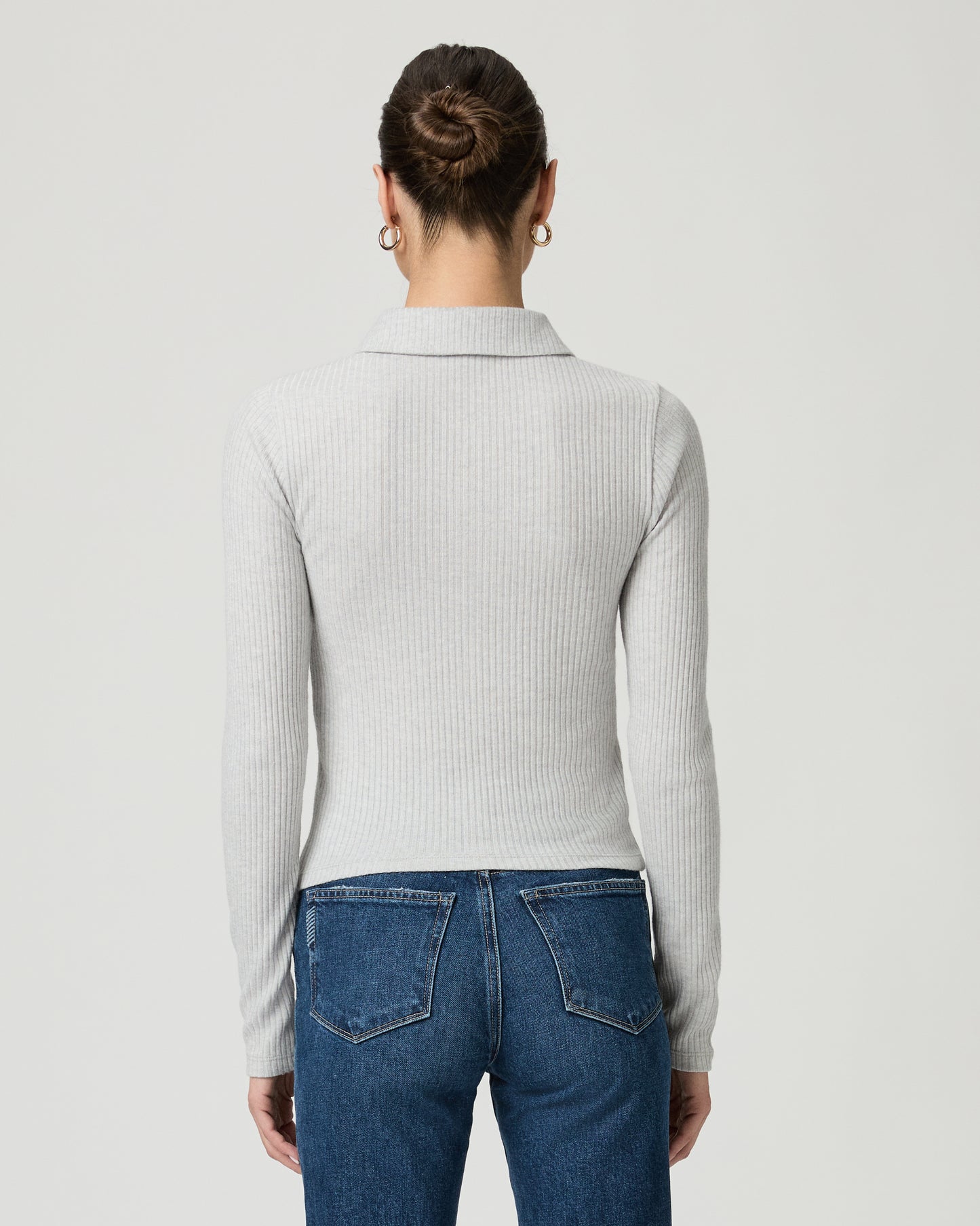 Eden Top - Heather Grey XXS