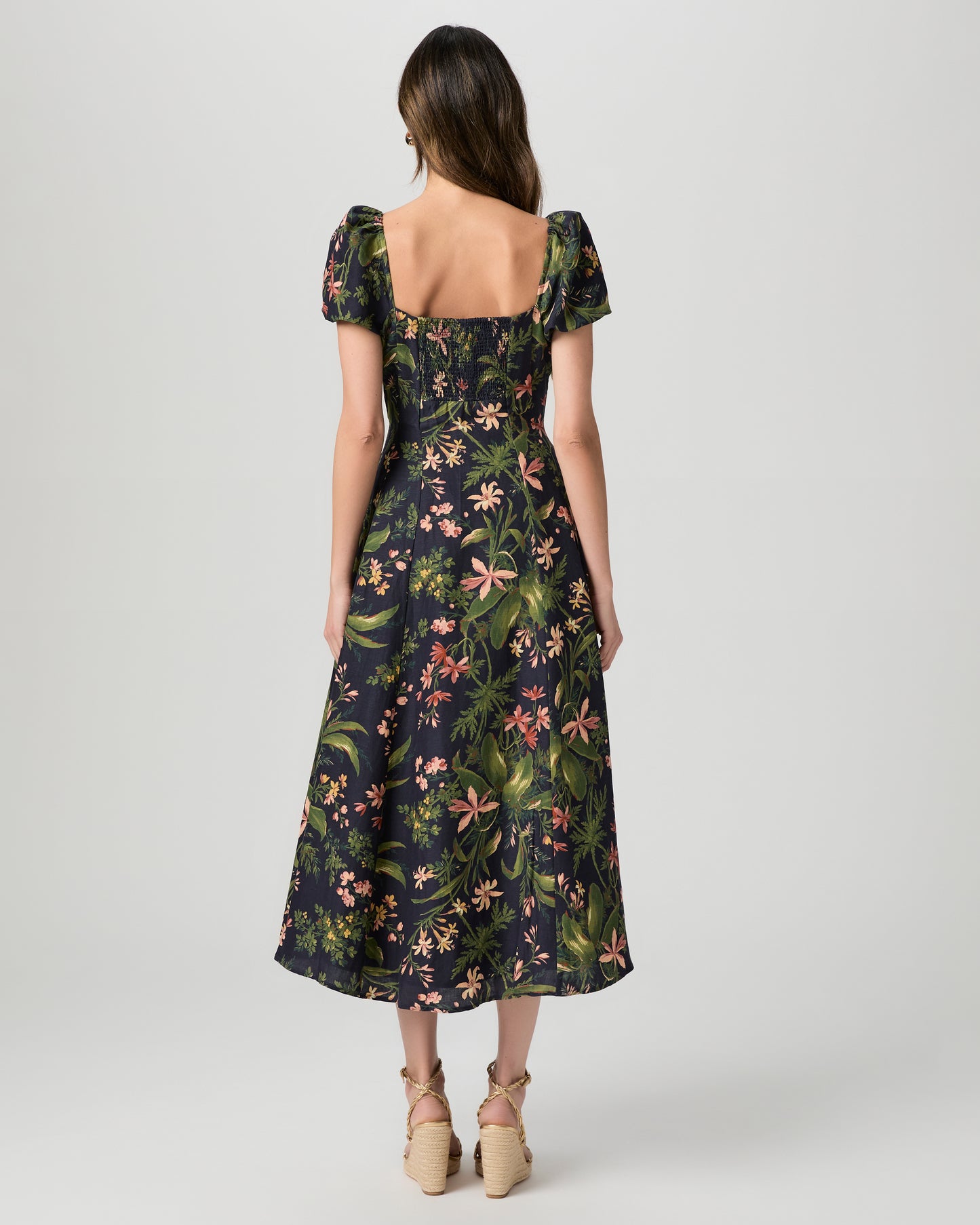 Lindi Dress - Dark Navy Multi 00