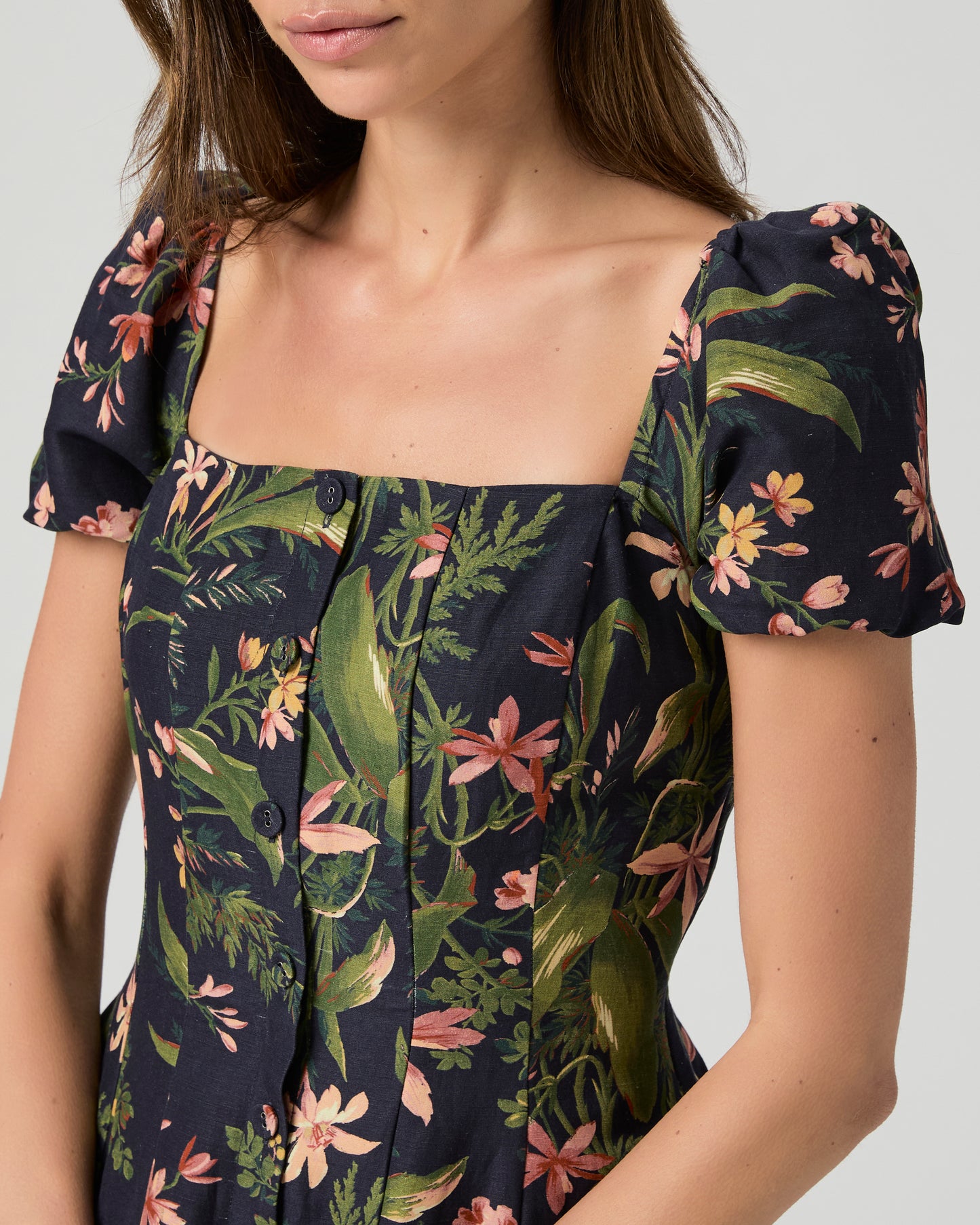 Lindi Dress - Dark Navy Multi 00