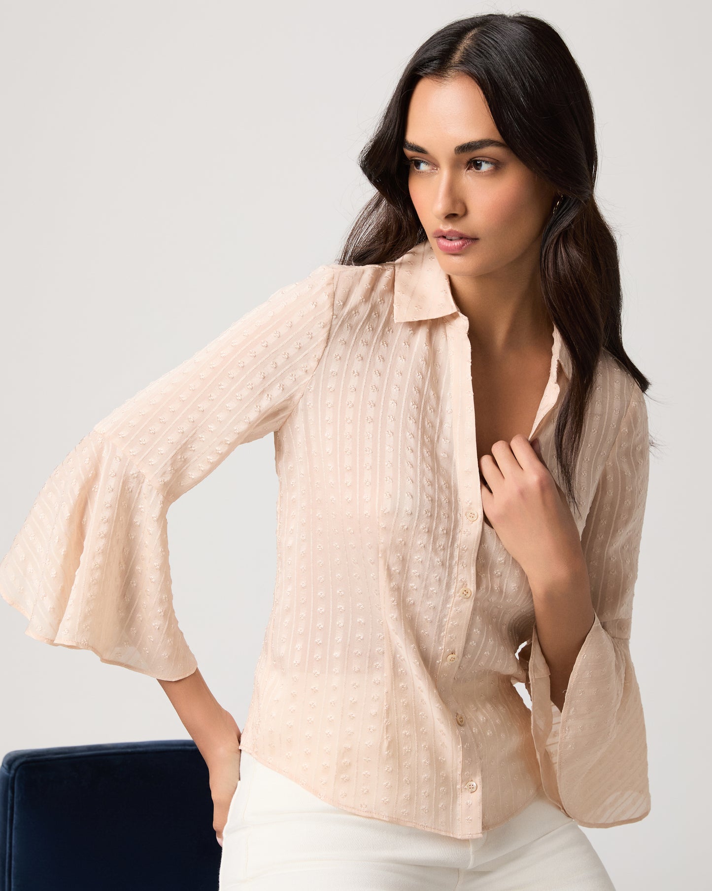 Jasmeet Blouse - Warm Cream XXS