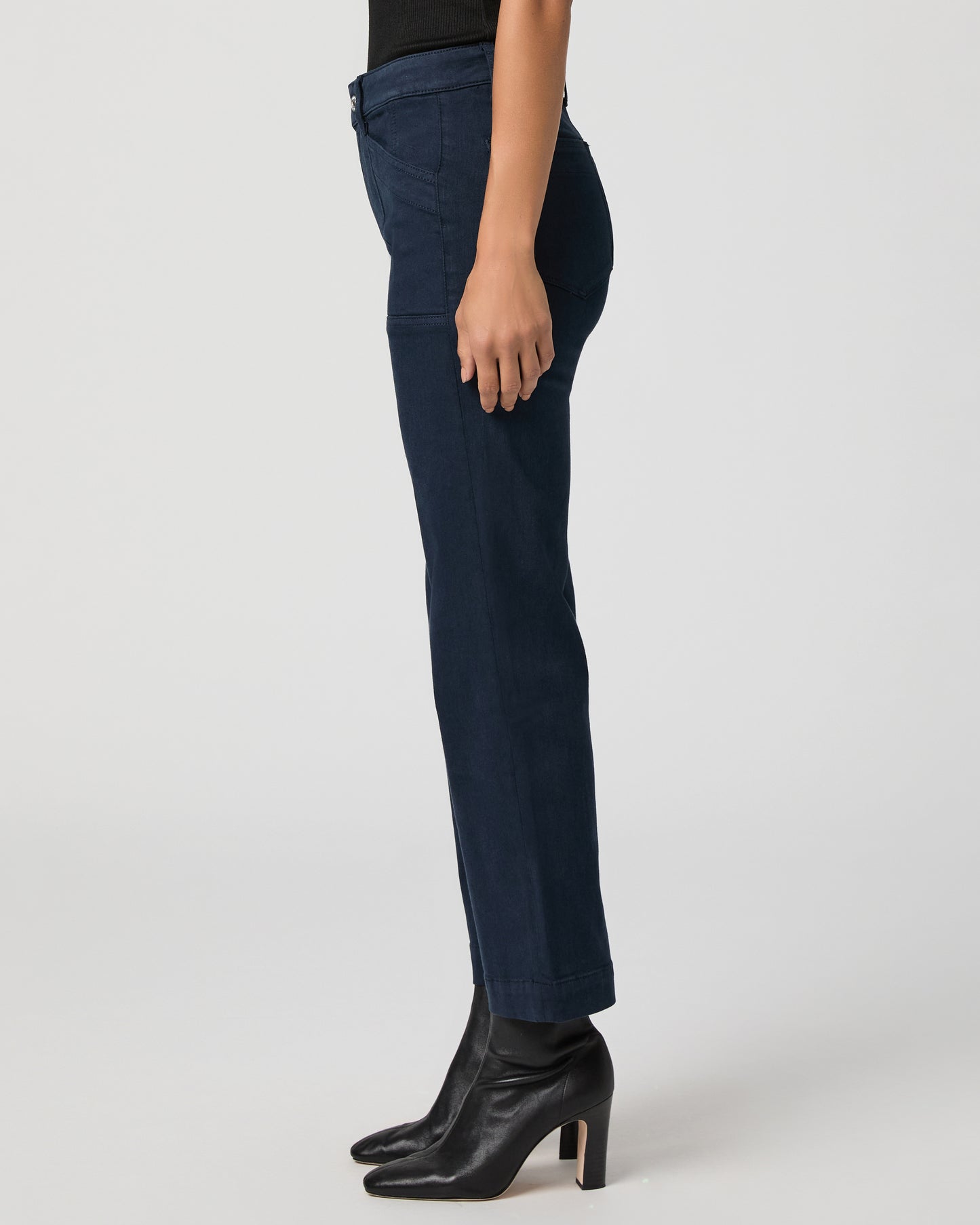 Quincy Ankle Straight - Vintage Navy Seascape 23