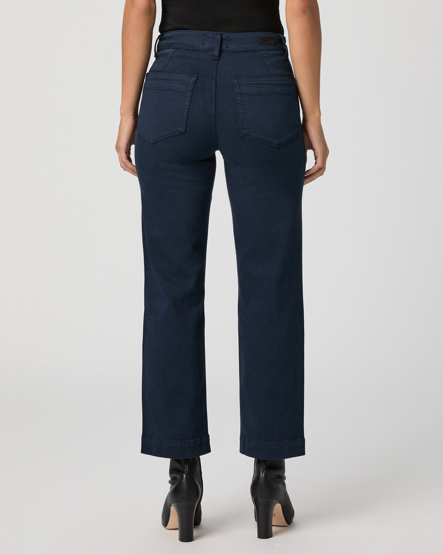 Quincy Ankle Straight - Vintage Navy Seascape 23