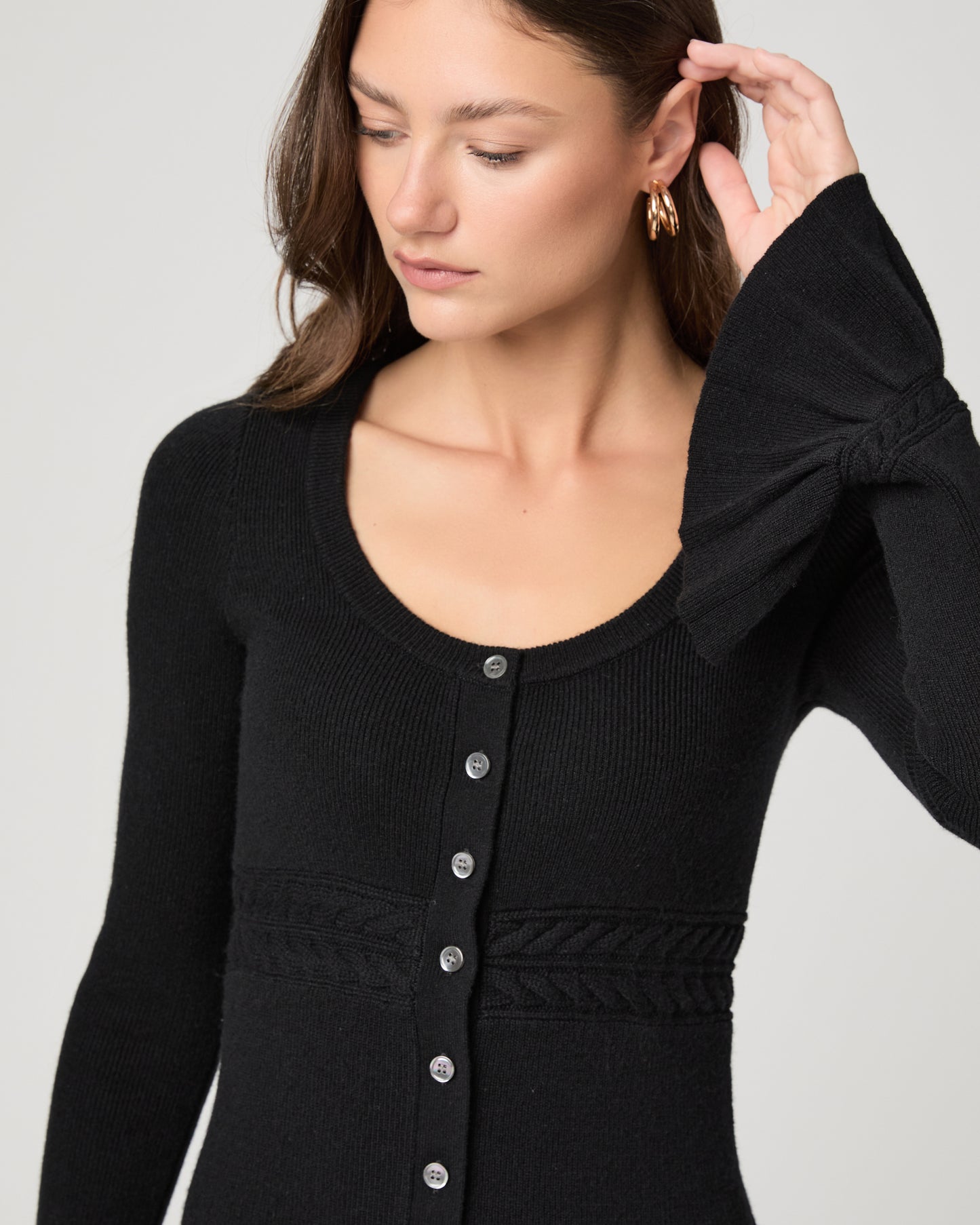 Loretta Dress - Black XXS