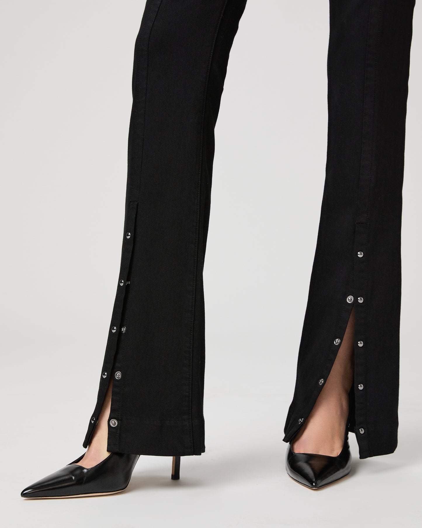 High Rise Manhattan Bootcut Jean - Black Shadow 23