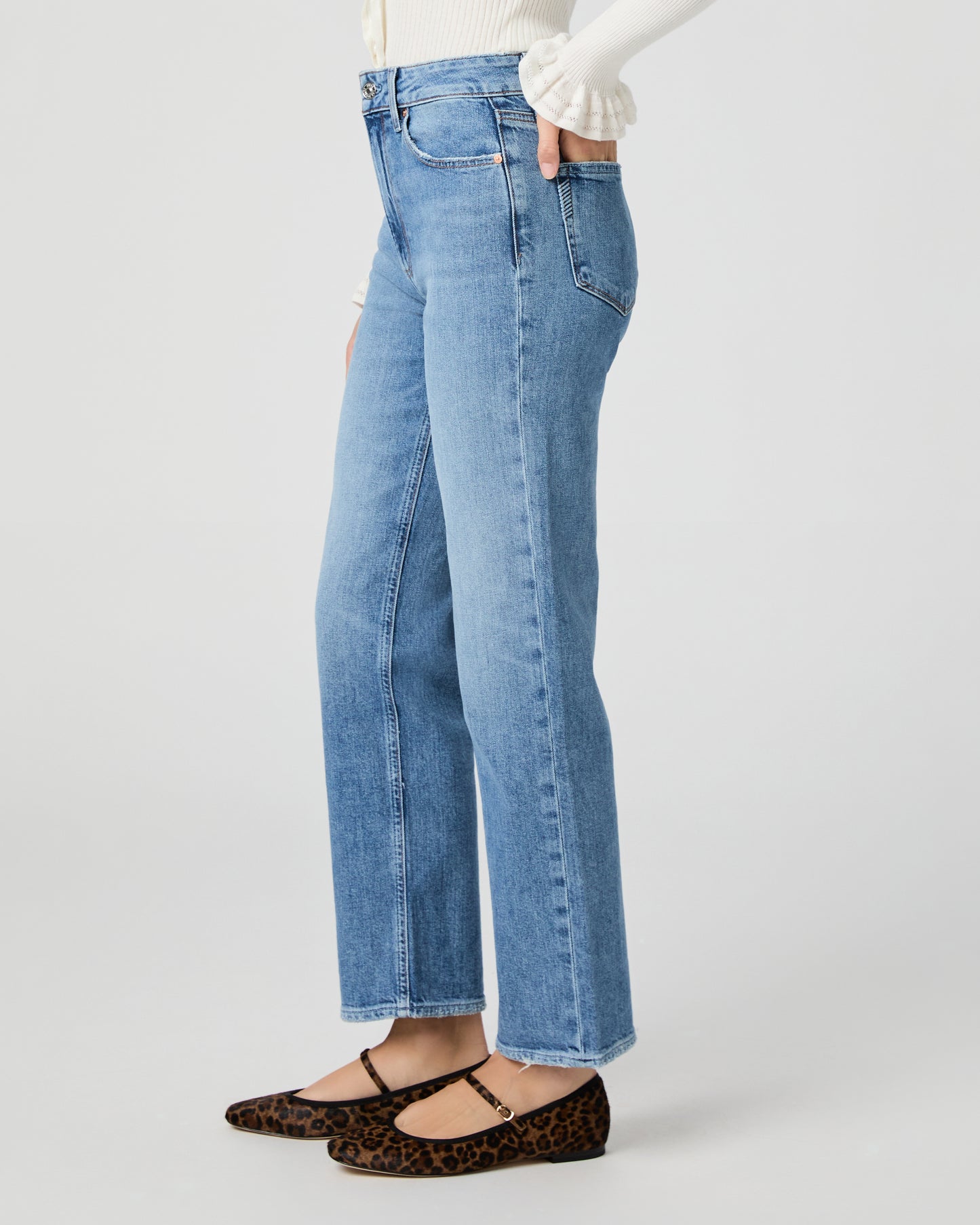 Stevie Ankle Straight Jean - Heroes