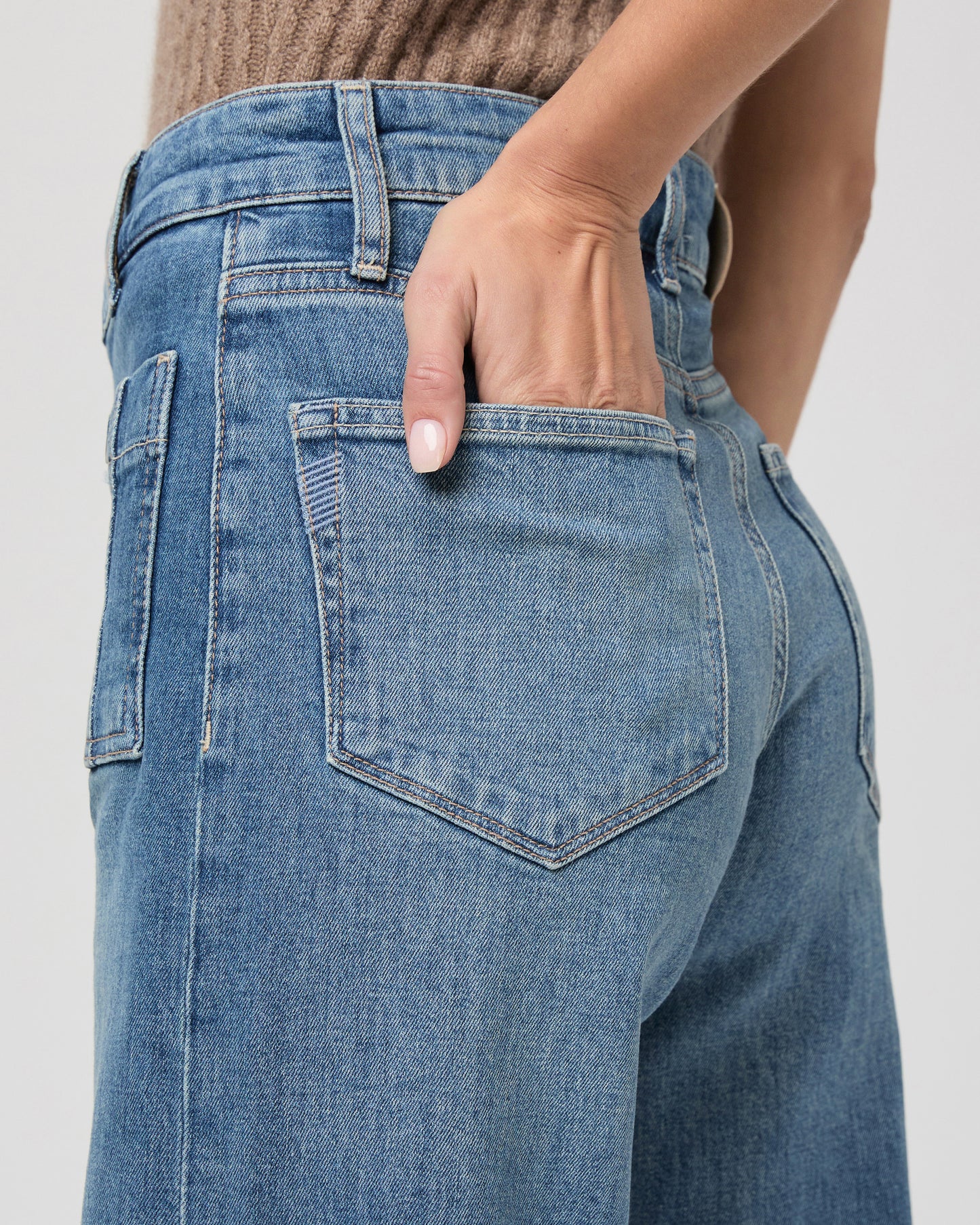 Anessa 31 Inch Wide Leg Jean - Paley 23