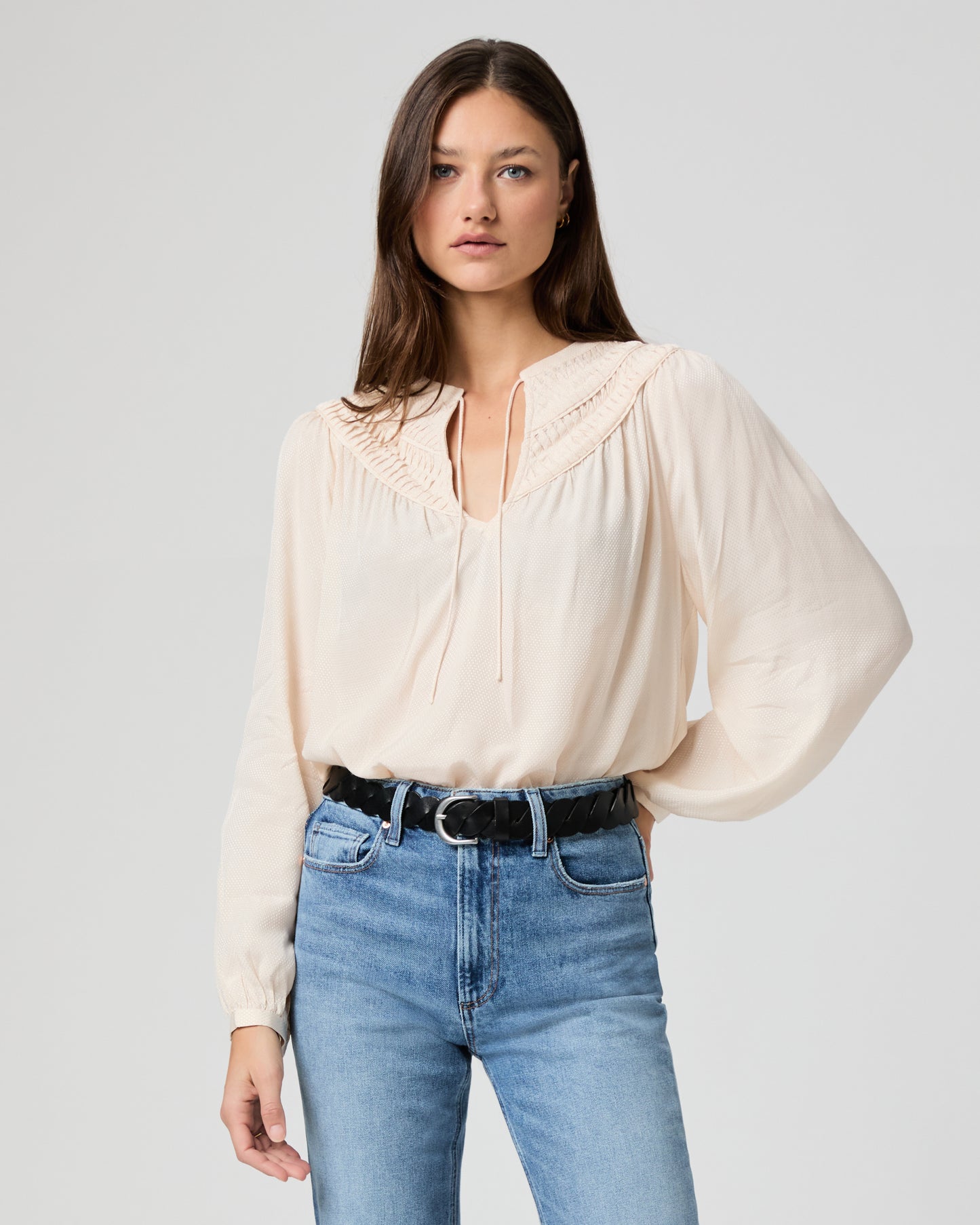 Milani Blouse - Antique White