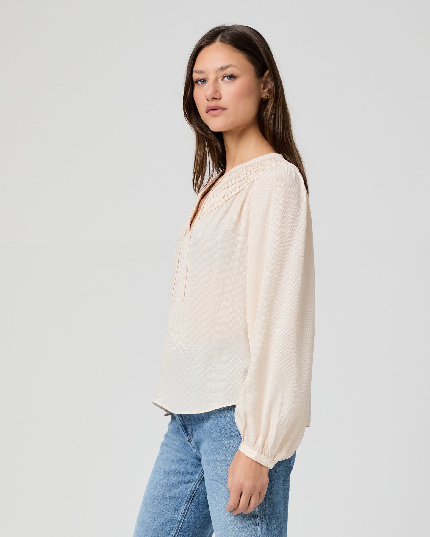 Milani Blouse - Antique White