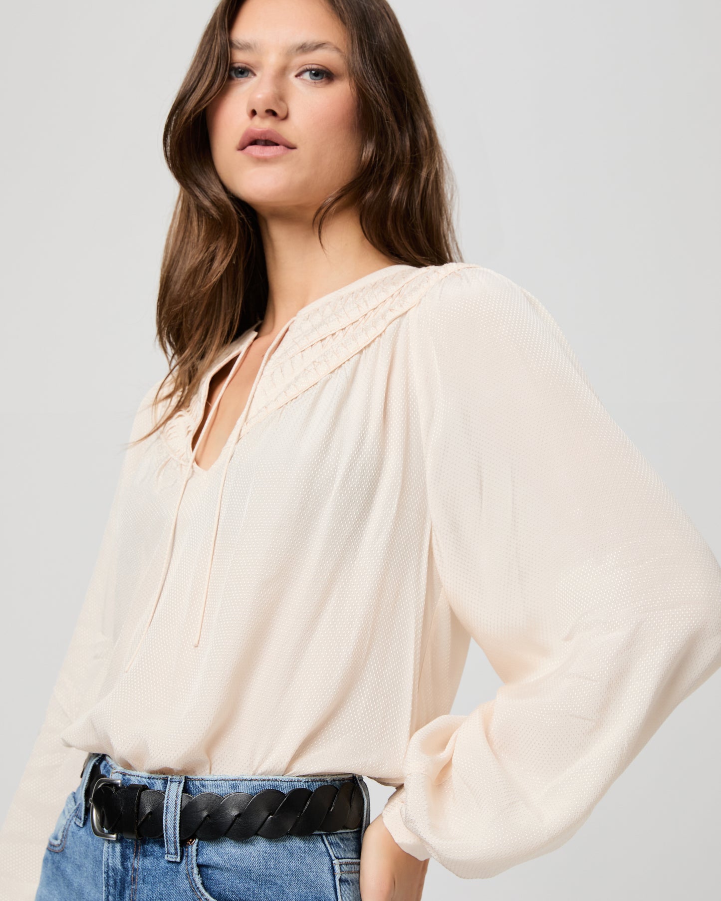 Milani Blouse - Antique White