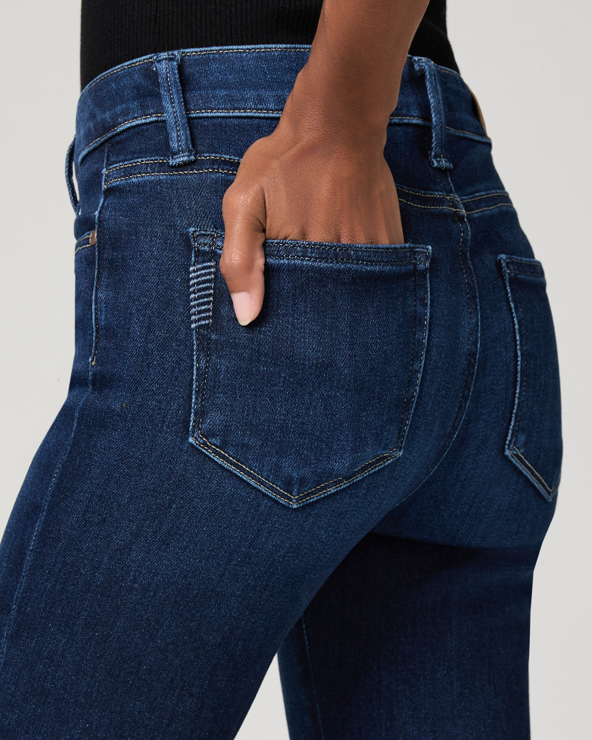 High Rise Manhattan Bootcut Jean - Straight A 23