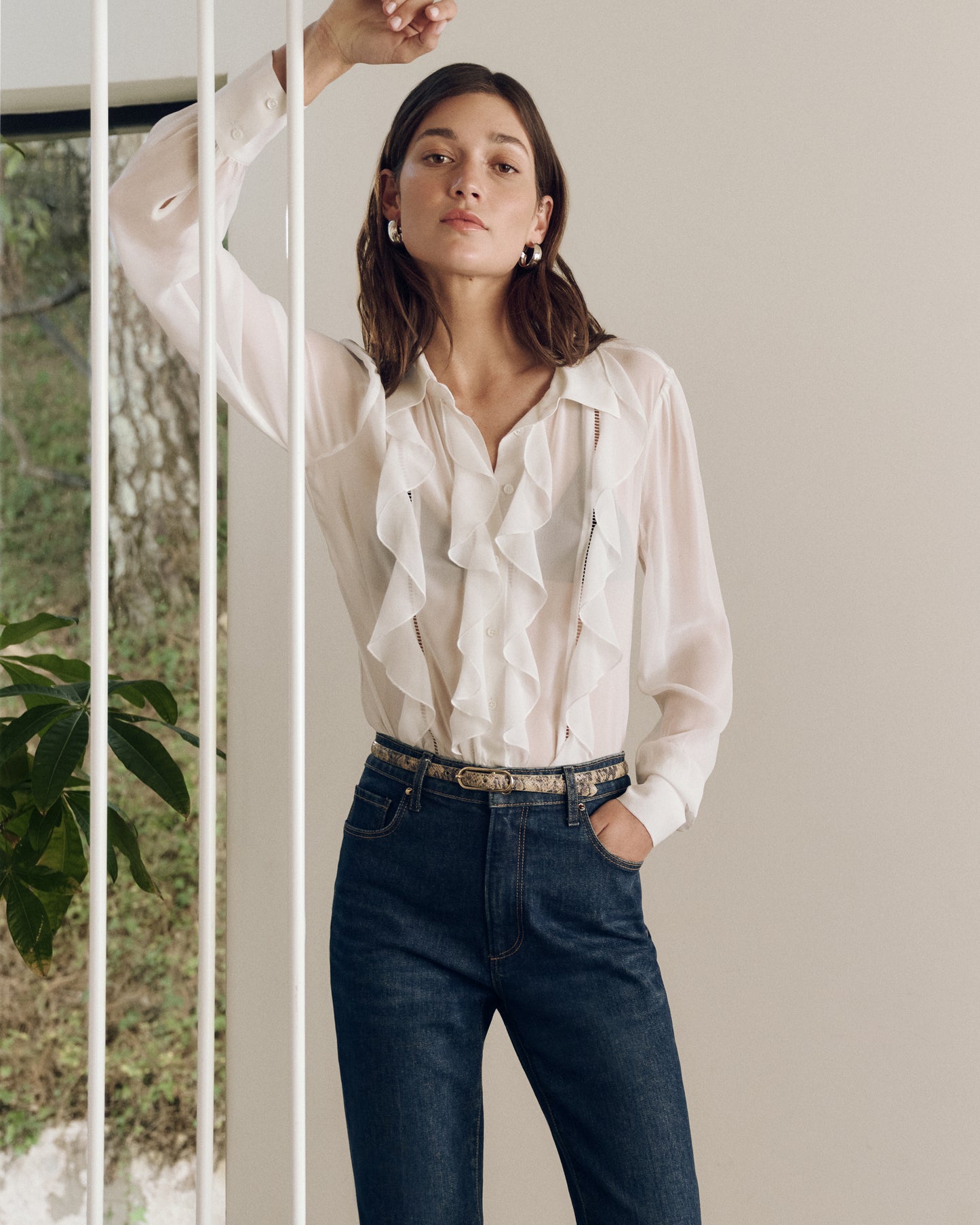 Quincy Belt - Natural Leather