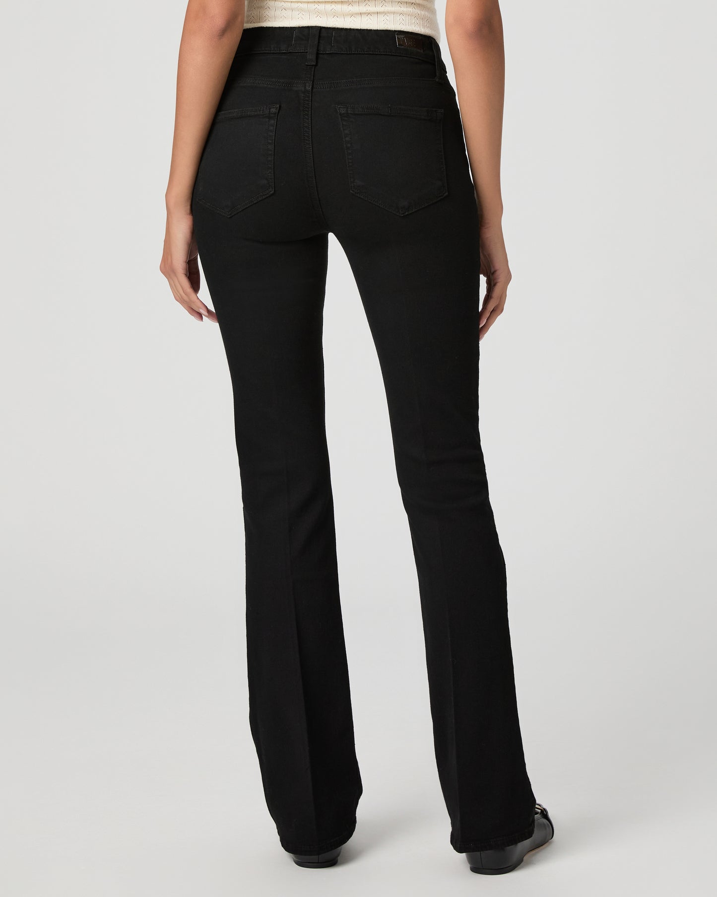 High Rise Manhattan 32 Inch Bootcut - Black Shadow 23