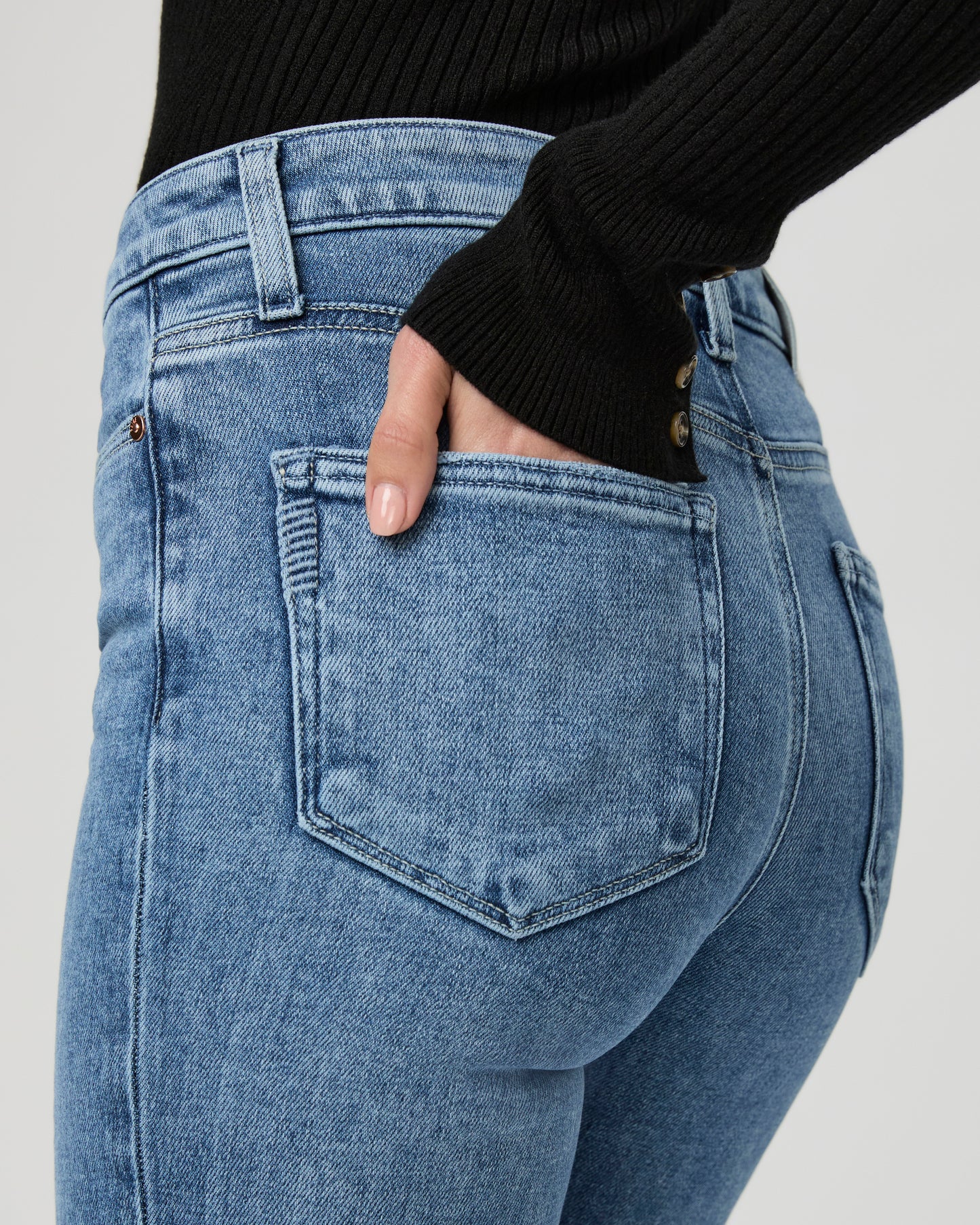 High Rise Laurel Canyon 32 Inch Bootcut Jean - Bebop 23