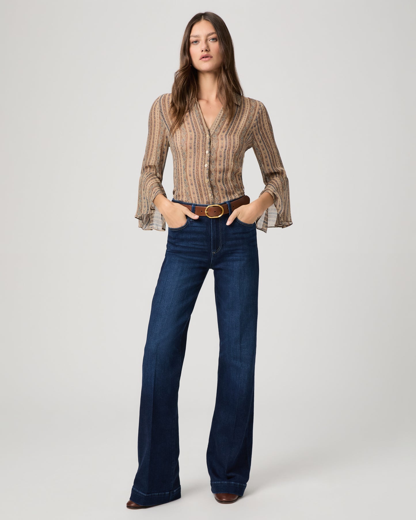 Leenah Wide Leg Jean - Waterloo 23